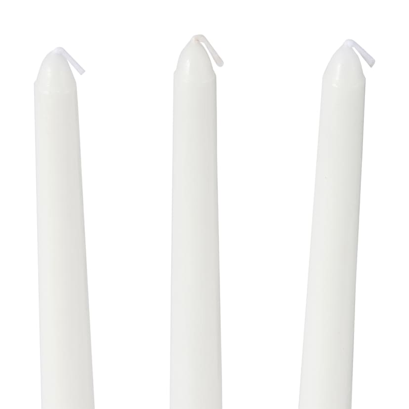 3 Pack White Taper Candles Kmart