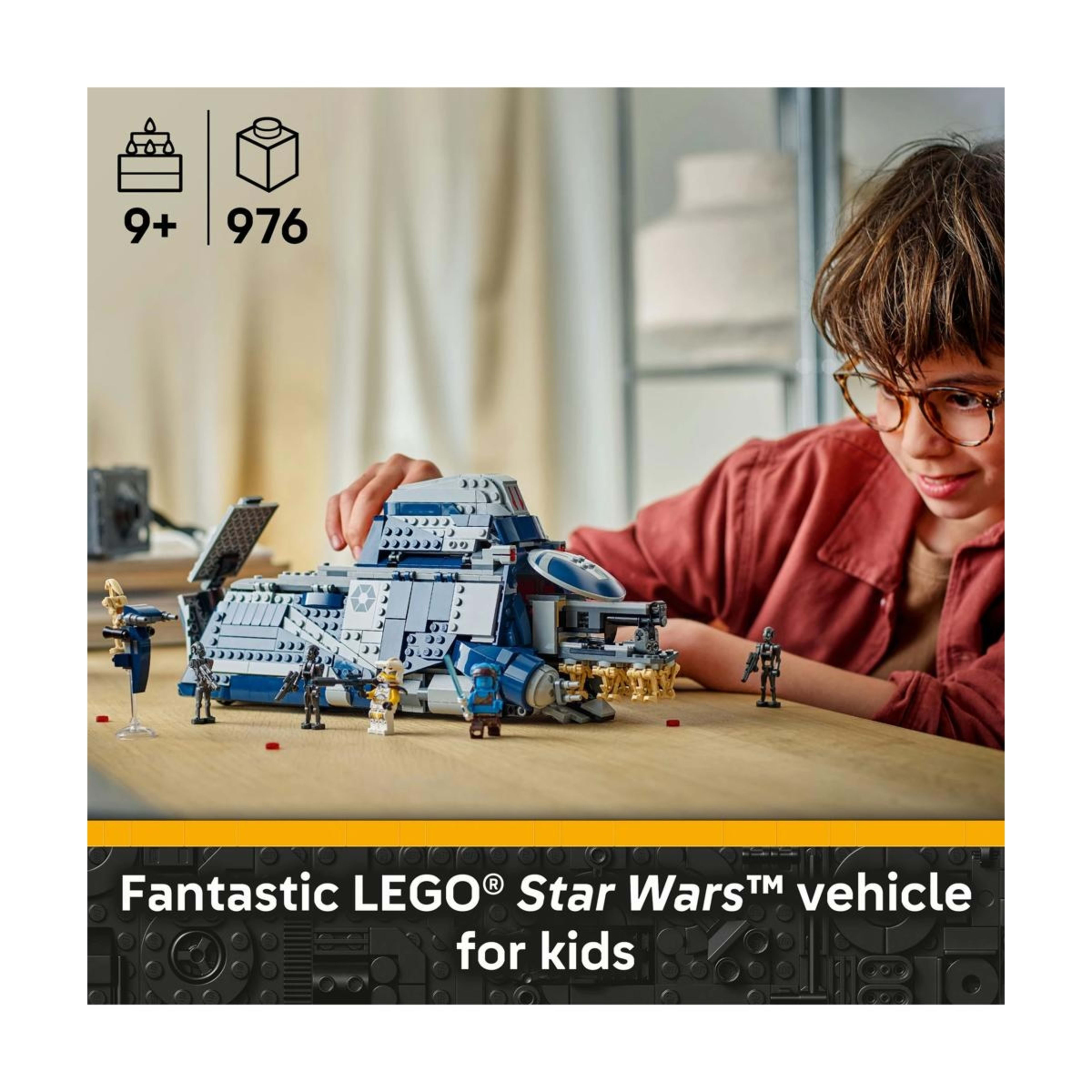 3 LEGO Star Wars Battle of Felucia Separatist MTT 75435, 3 of 10