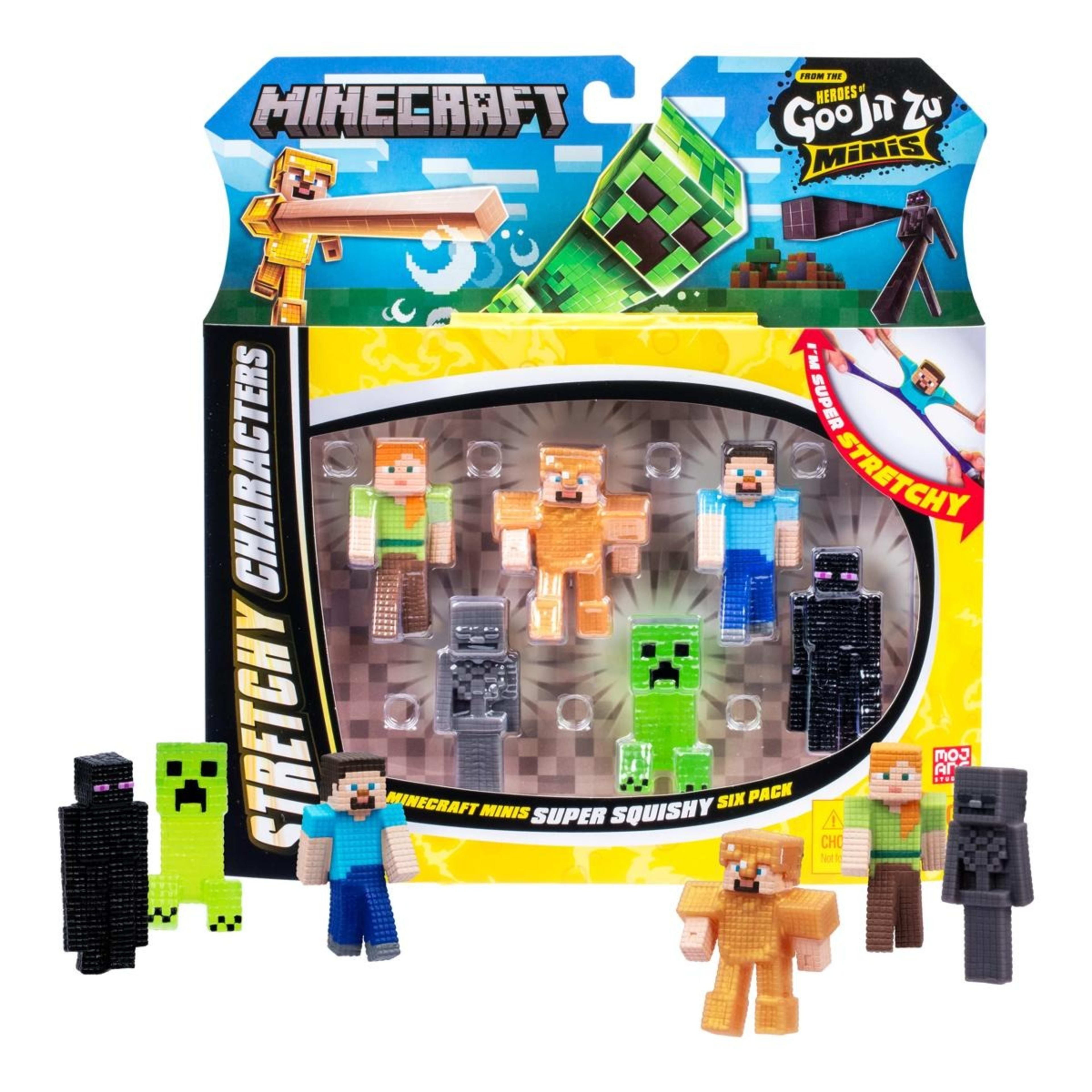 2 6 Pack Heroes of Goo Jit Zu Minecraft Minis Exclusive, 2 of 5