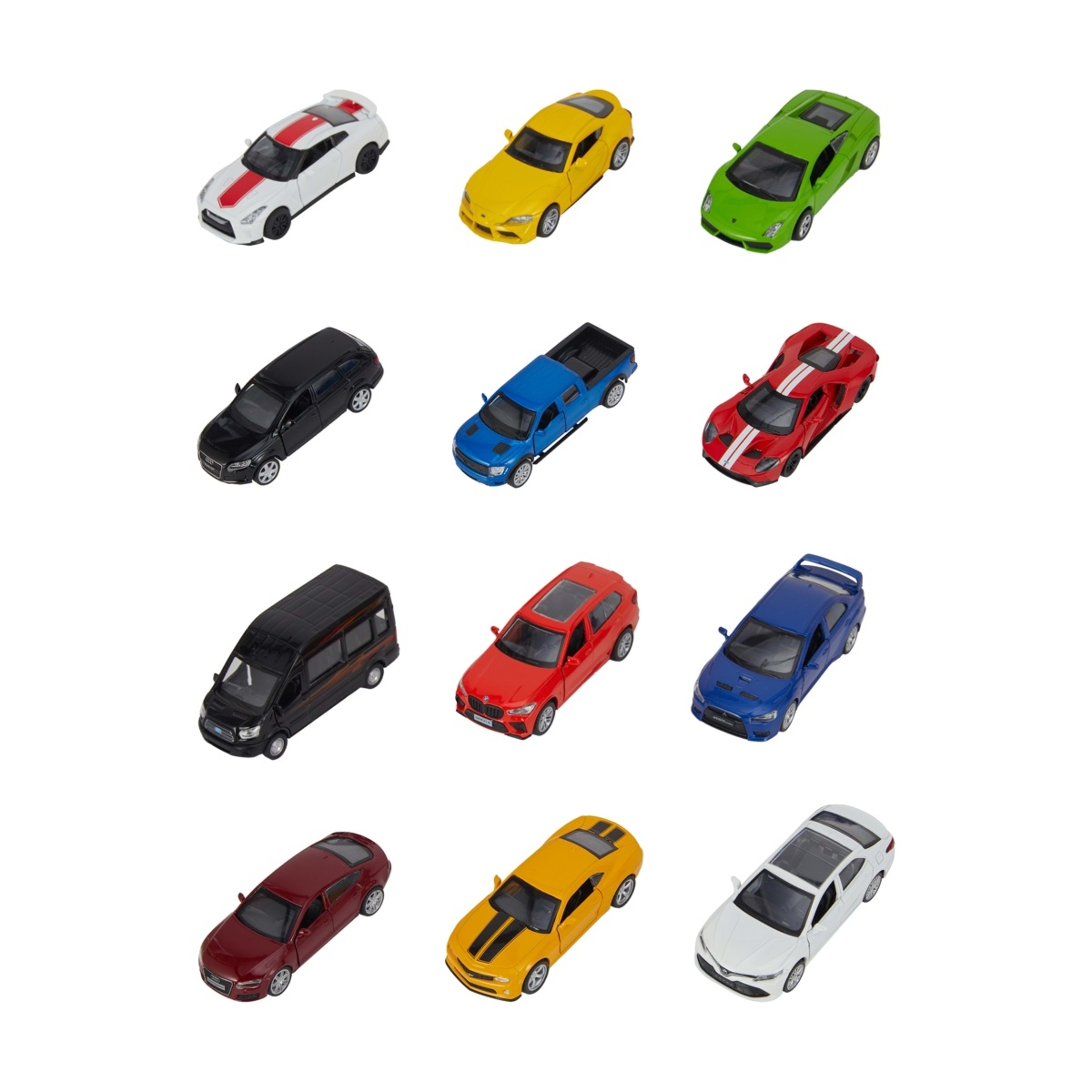 2 Metal Speed Zone (MSZ) Die Cast Metal Street Series Scale Model Car - Assorted, 2 of 10