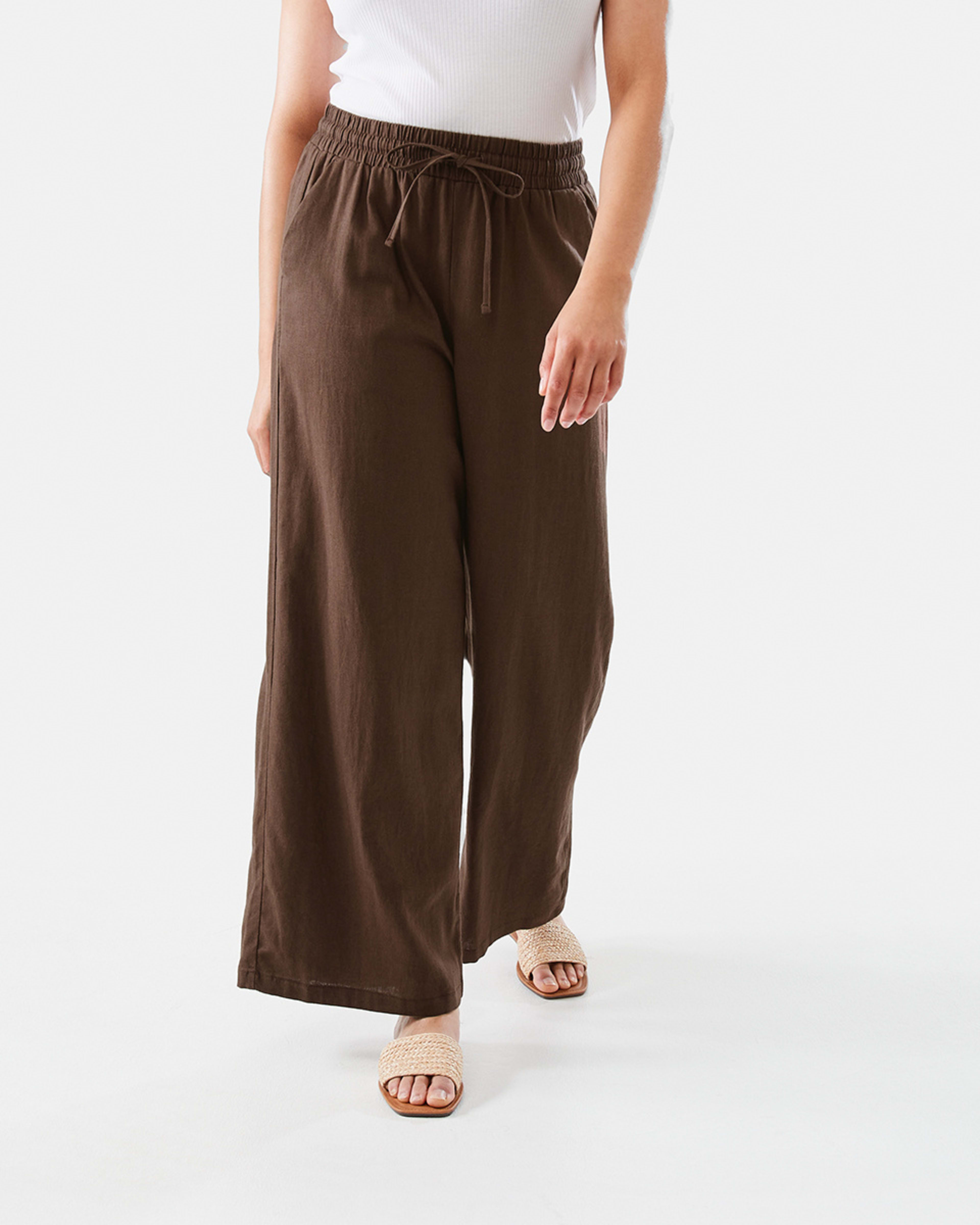 Wide Leg Full Length Pants Kmart NZ