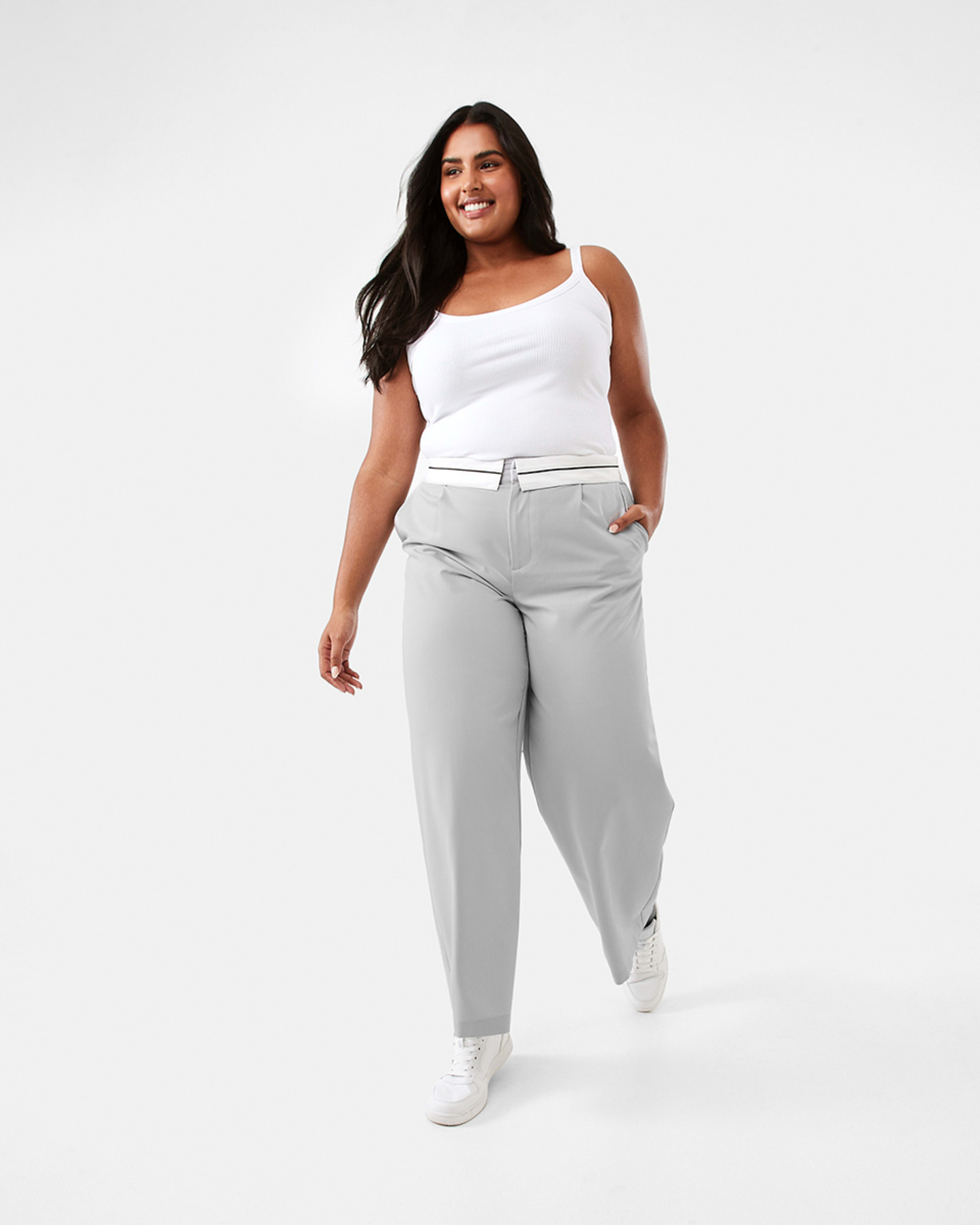 Fold Waist Trousers Kmart