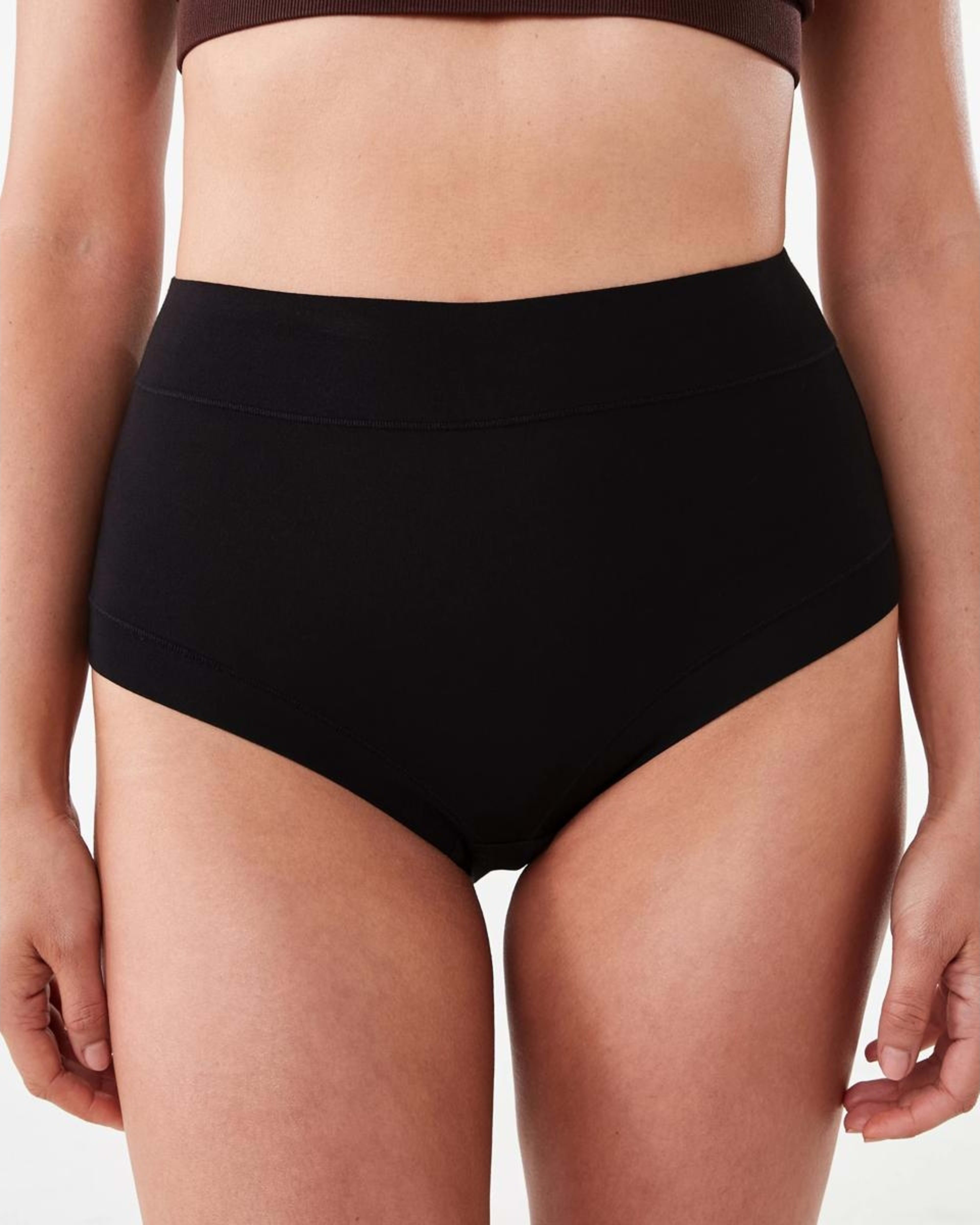 1 3 Pack Bamboo Full Briefs BLACK