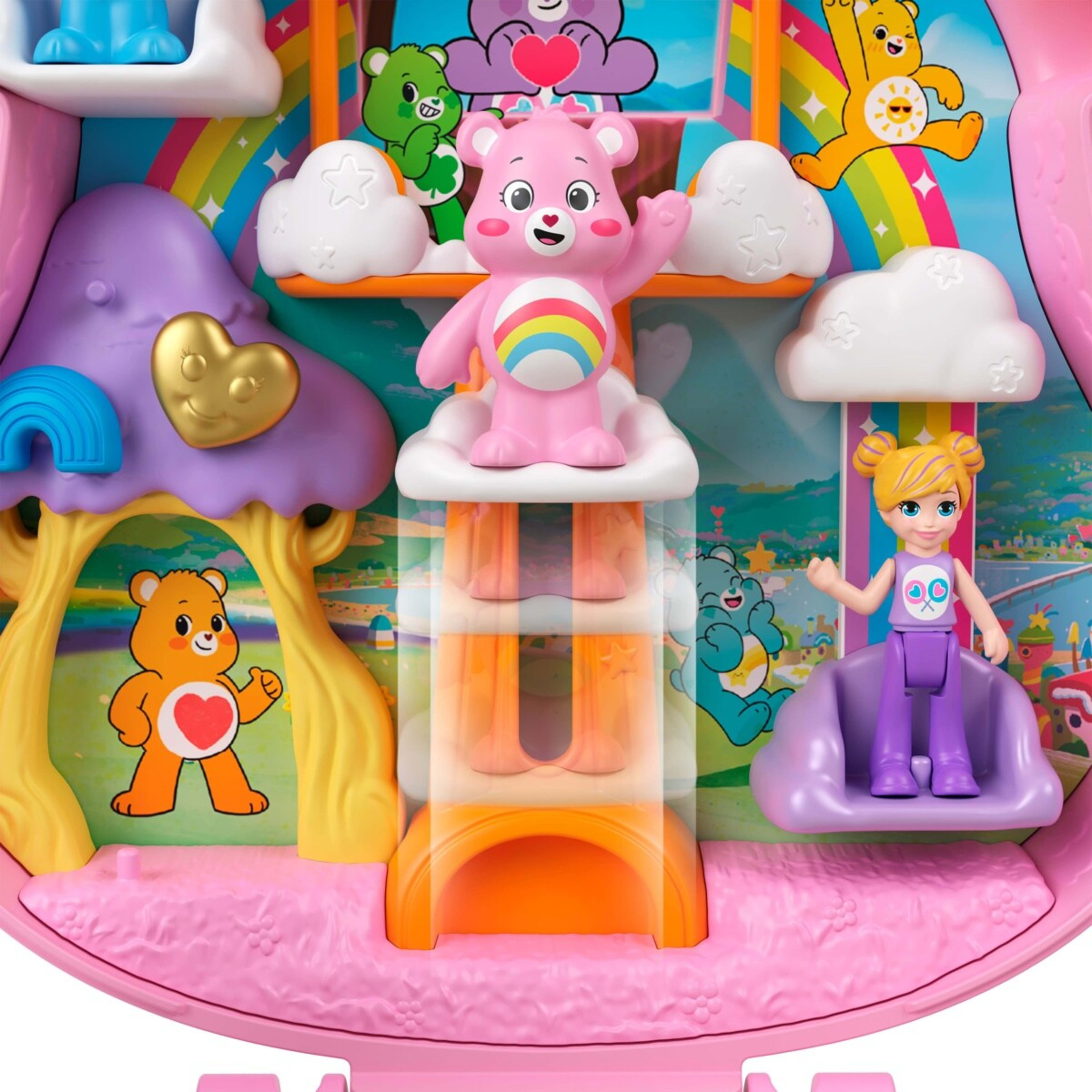 4 Polly Pocket x Care Bears Dolls and Playset, 4 of 6