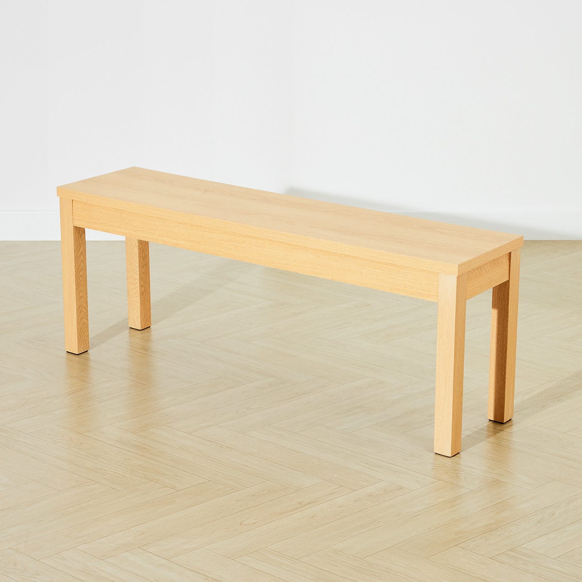 Oak Look Bench Seat