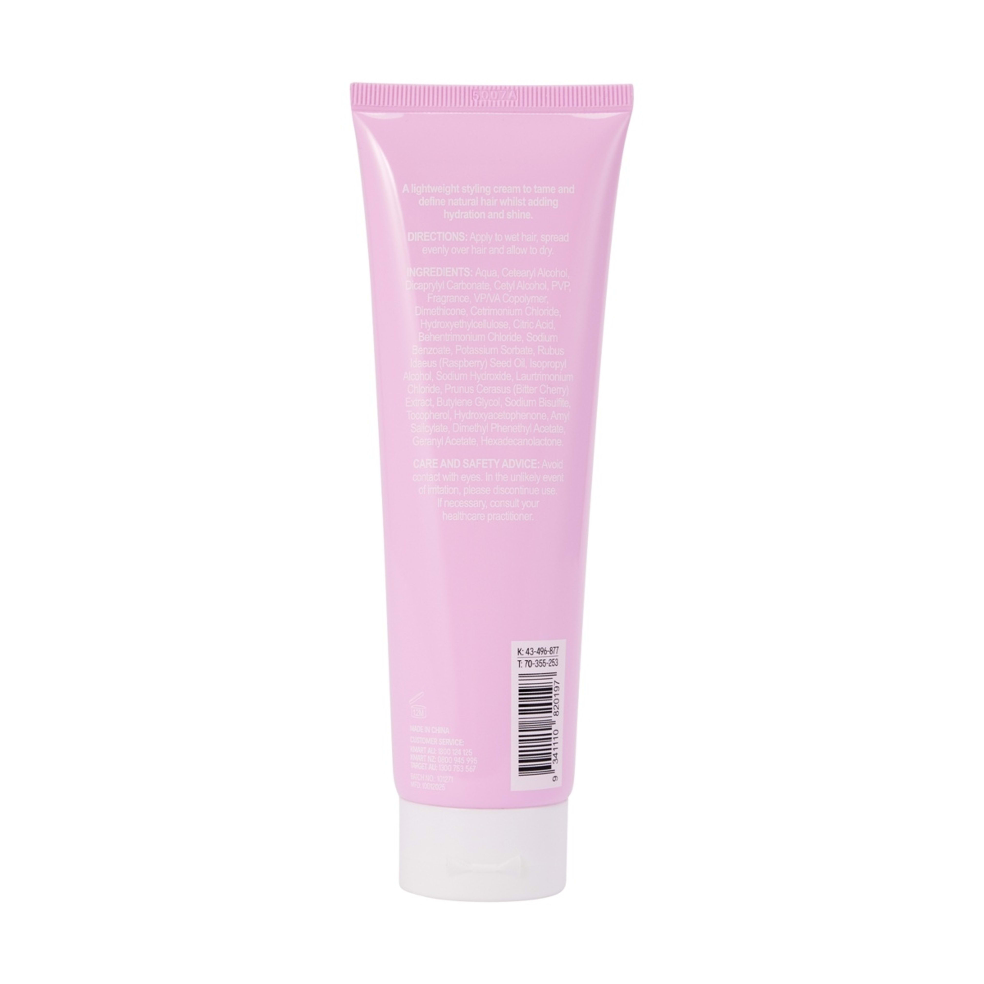 3 OXX Haircare Cherry Bomb Air Dry Cream 150ml - Cherry and Raspberry Scented, 3 of 3