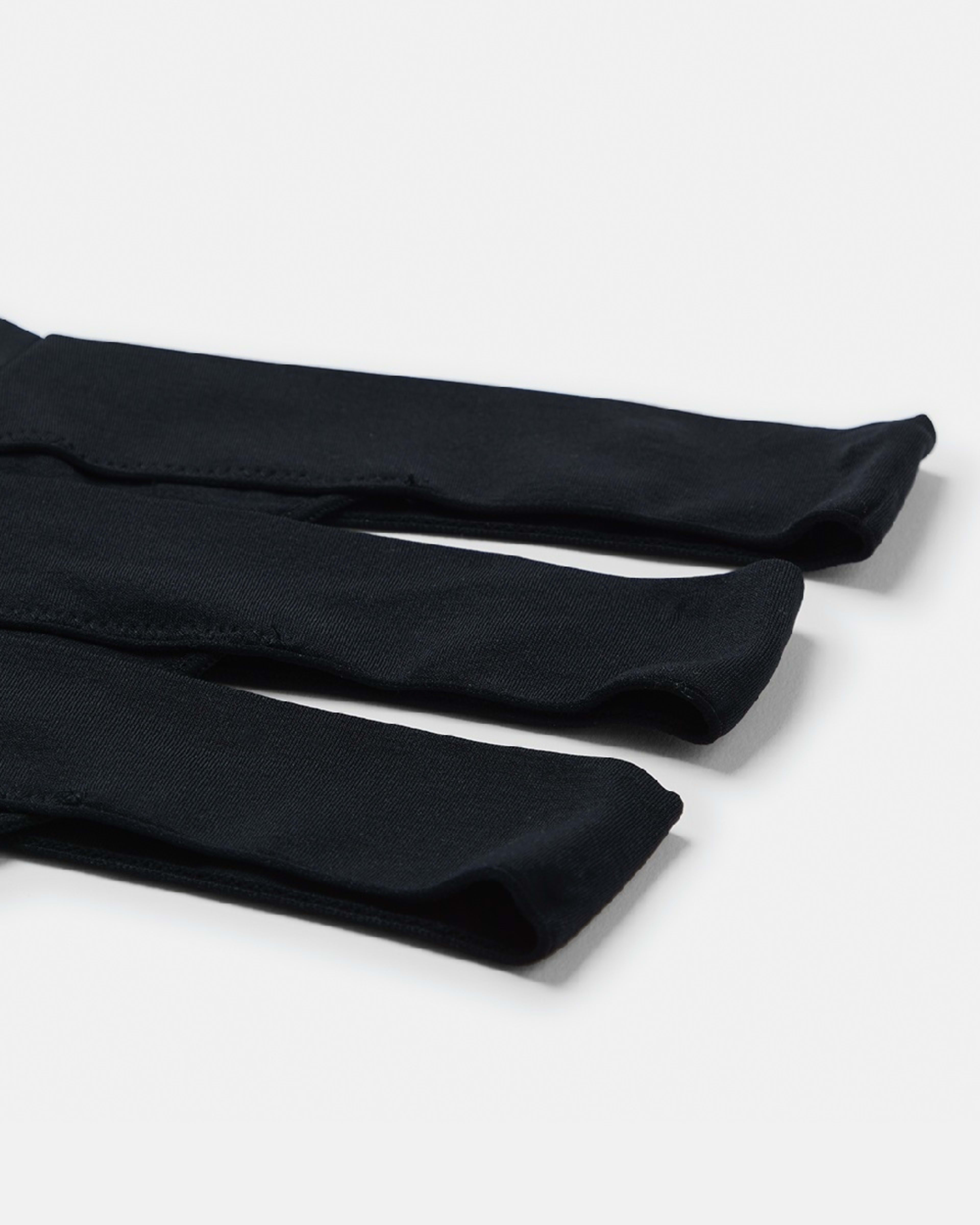 3 3 Pack V-Front Seamfree G-string Briefs Black, 3 of 7