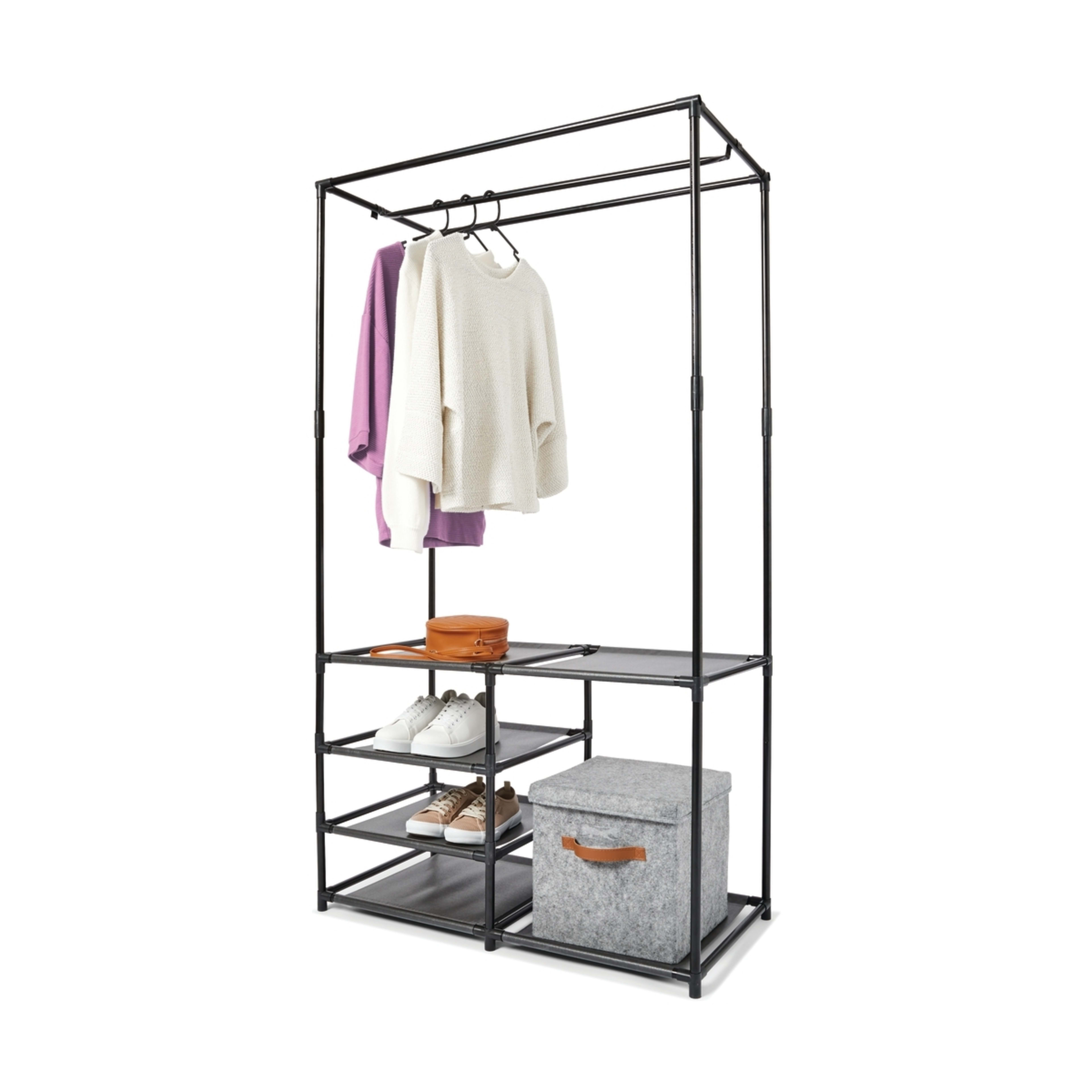 4 Open Wardrobe with Shelves, 4 of 4