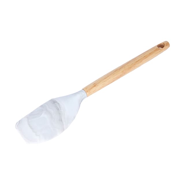 Wood and Silicone Spatula Kmart