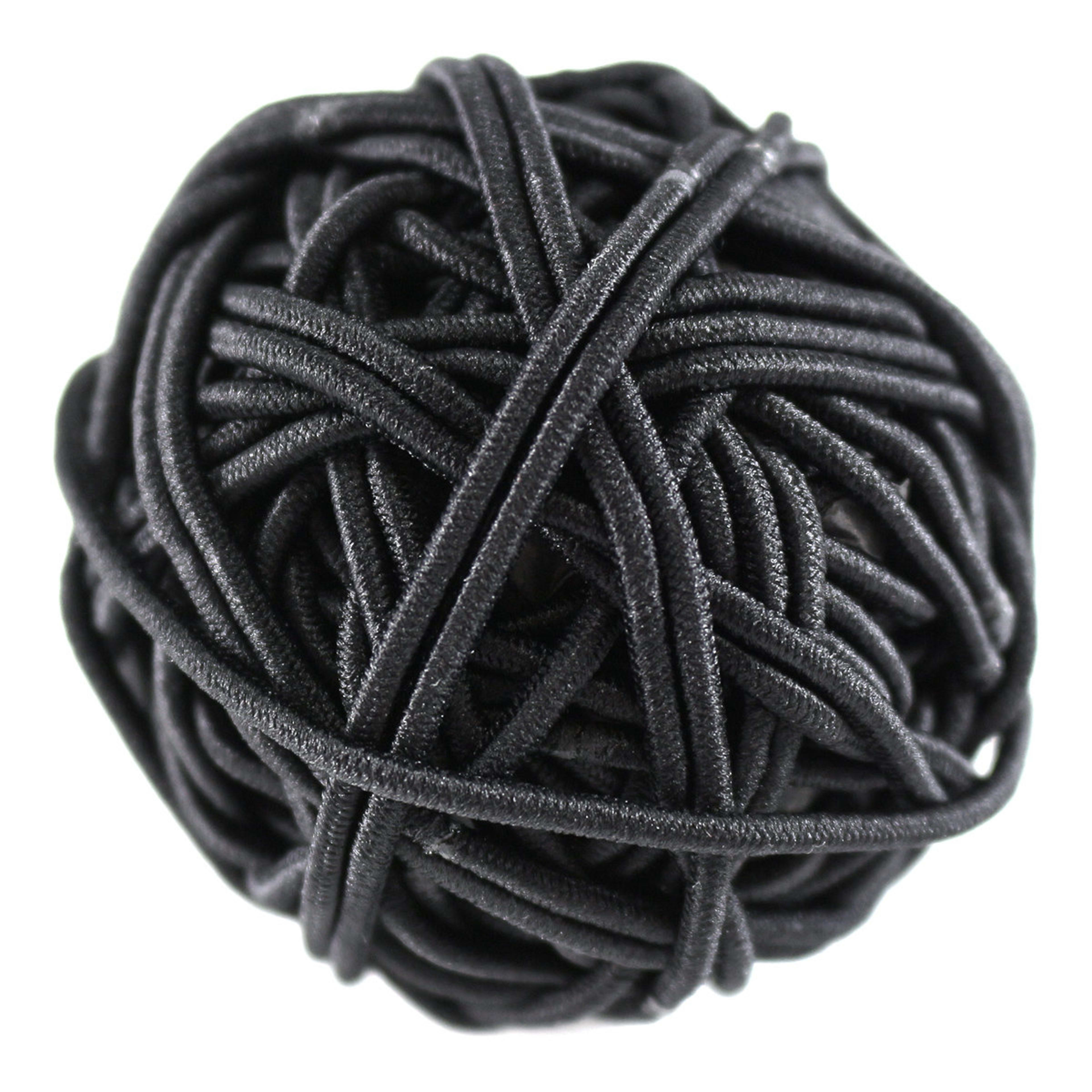 1 45 Pack Black Snagless Elastics