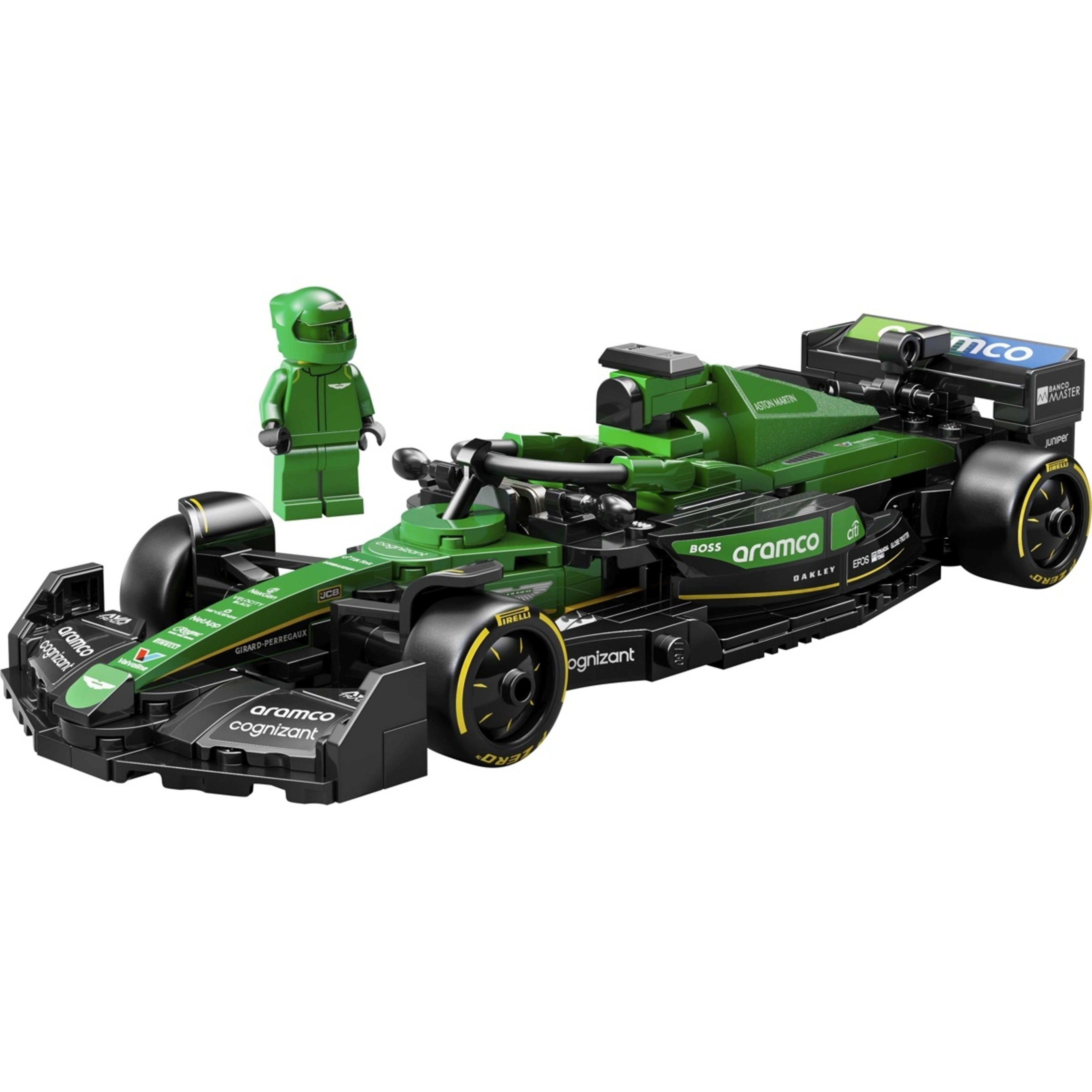 3 LEGO Speed Champions Aston Martin Aramco F1 AMR24 Race Car 77245, 3 of 10