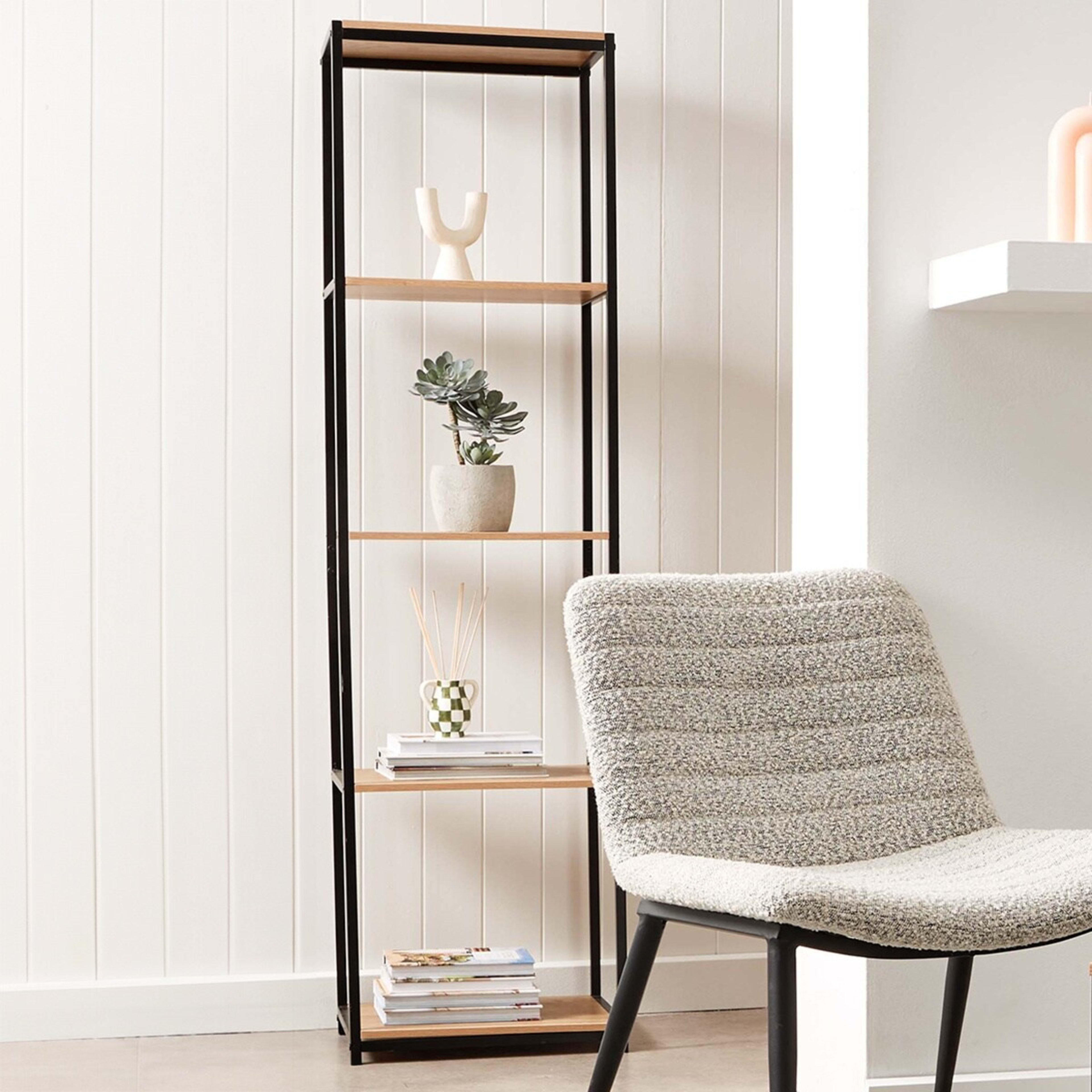 1 Blake 5 Tier Bookshelf