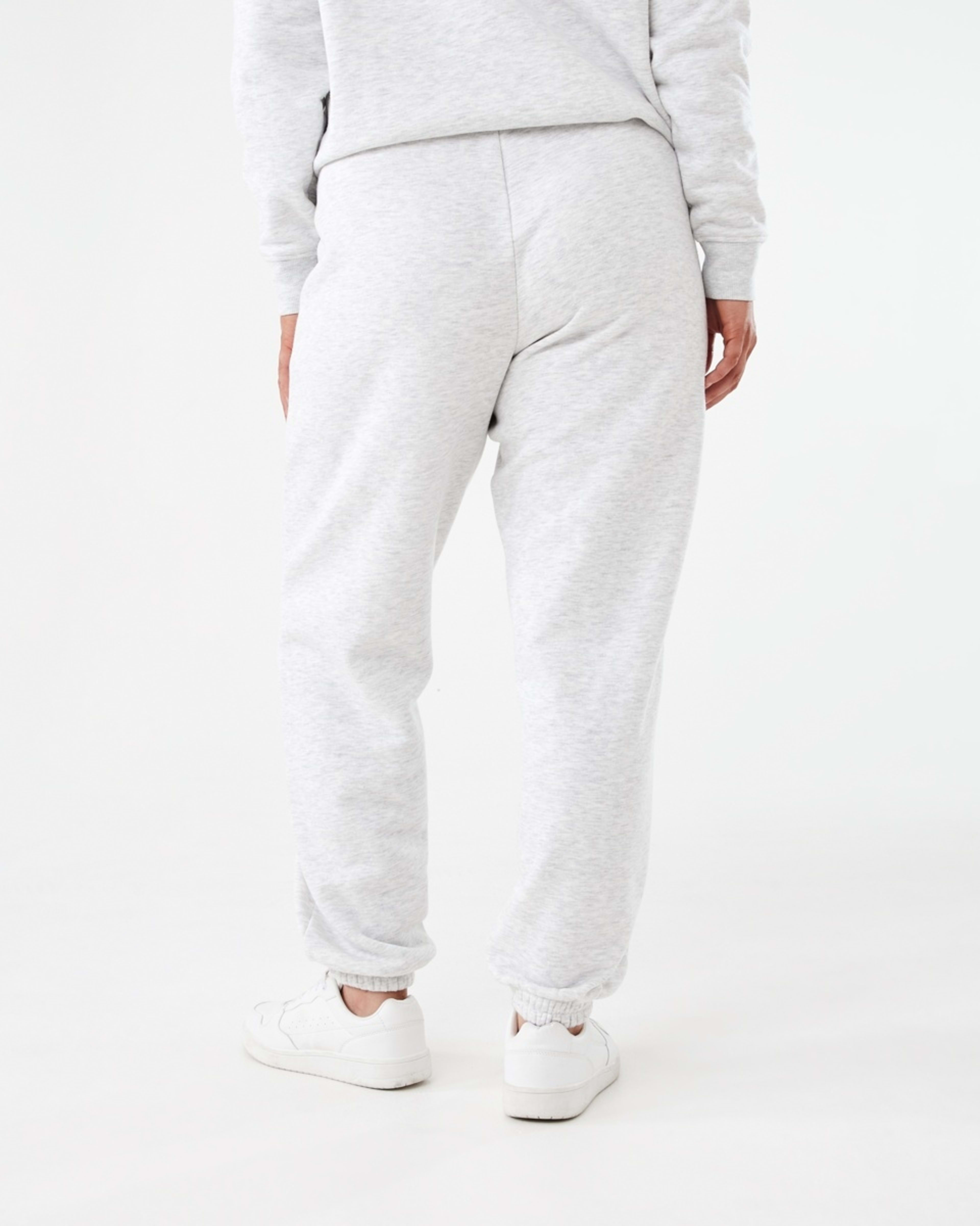 3 Tracksuit Cuff Joggers Wht Marle, 3 of 6