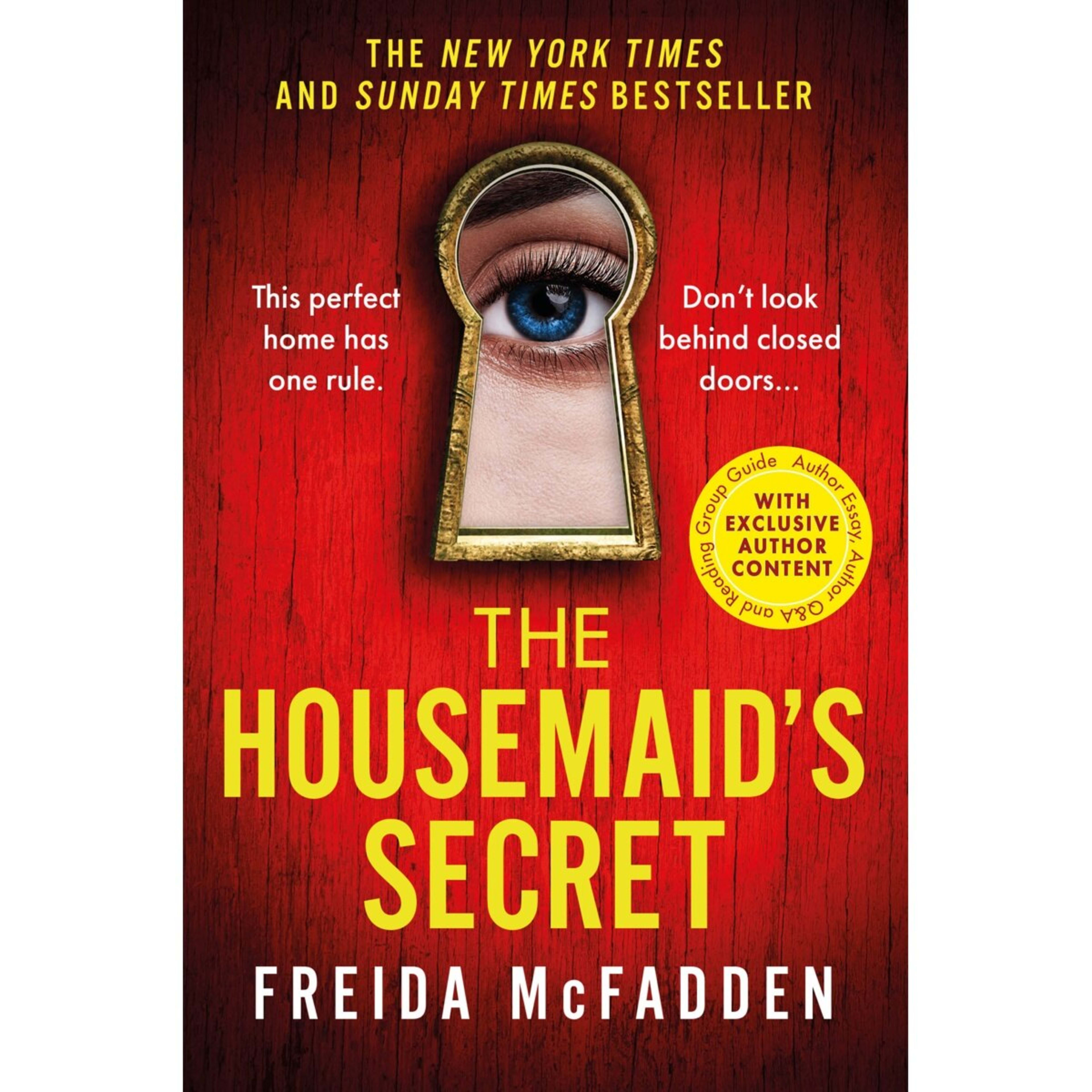 1 The Housemaid's Secret by Freida McFadden - Book