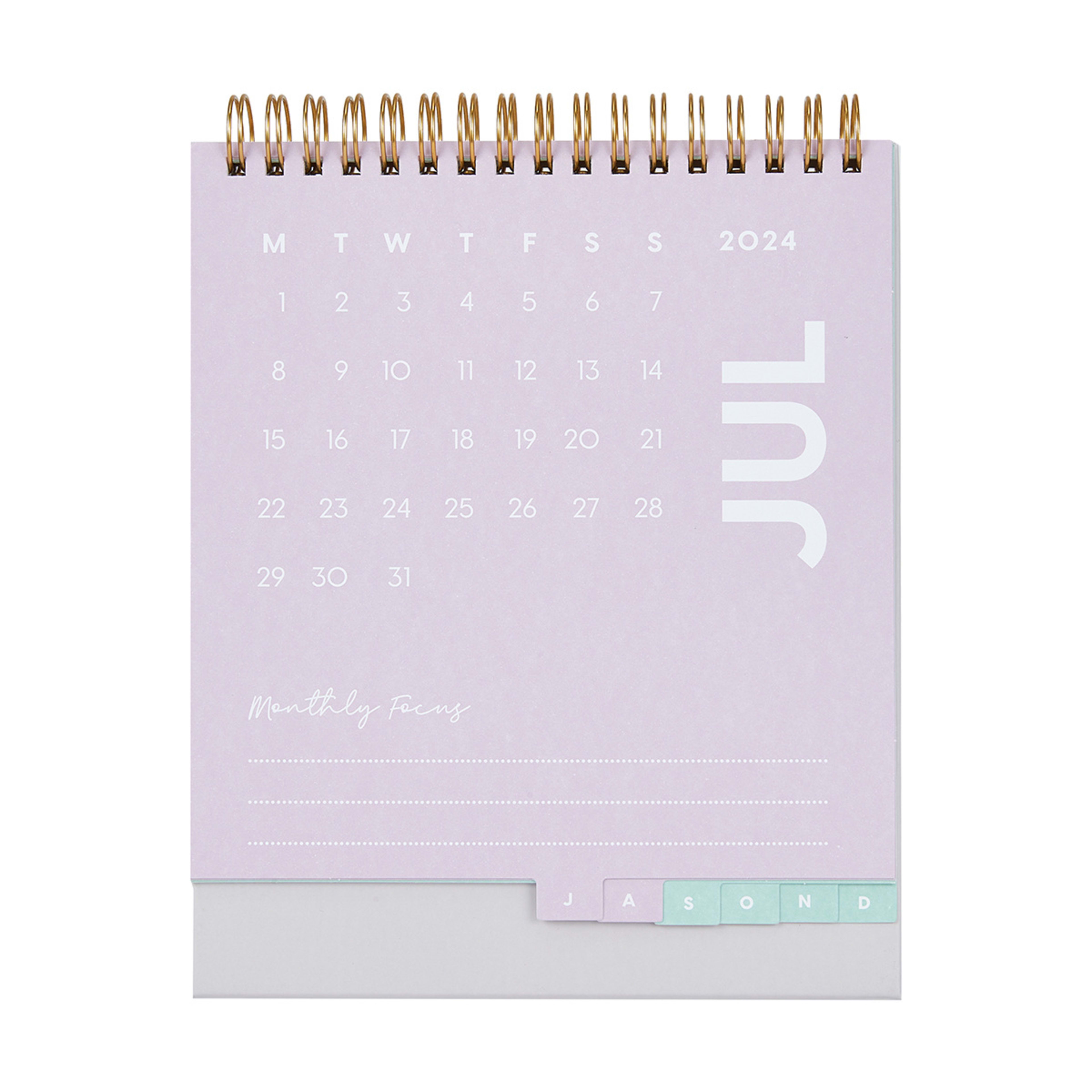 2024 Desk Calendar - Speckled - Kmart