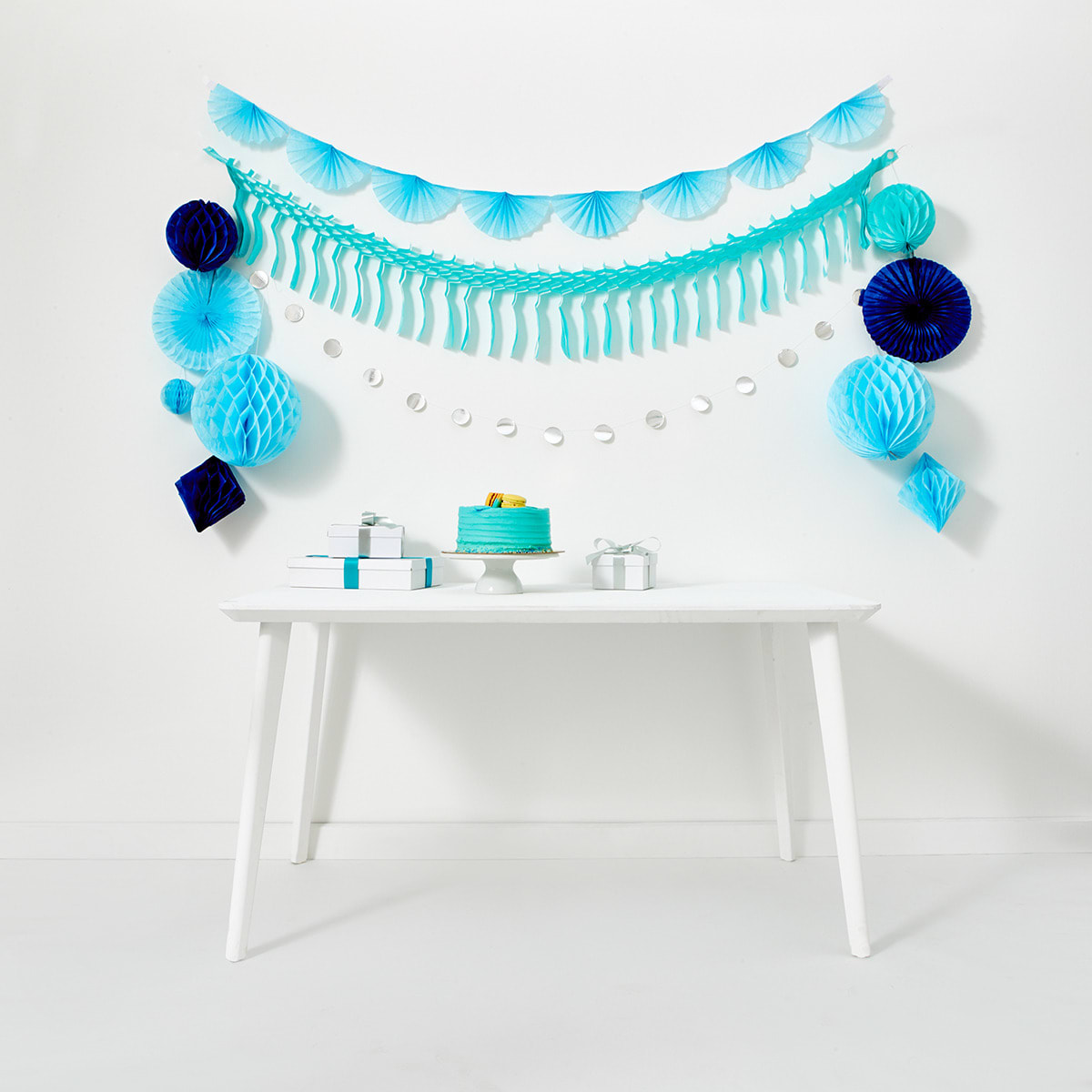 12 Piece Blue Decoration Pack - Kmart