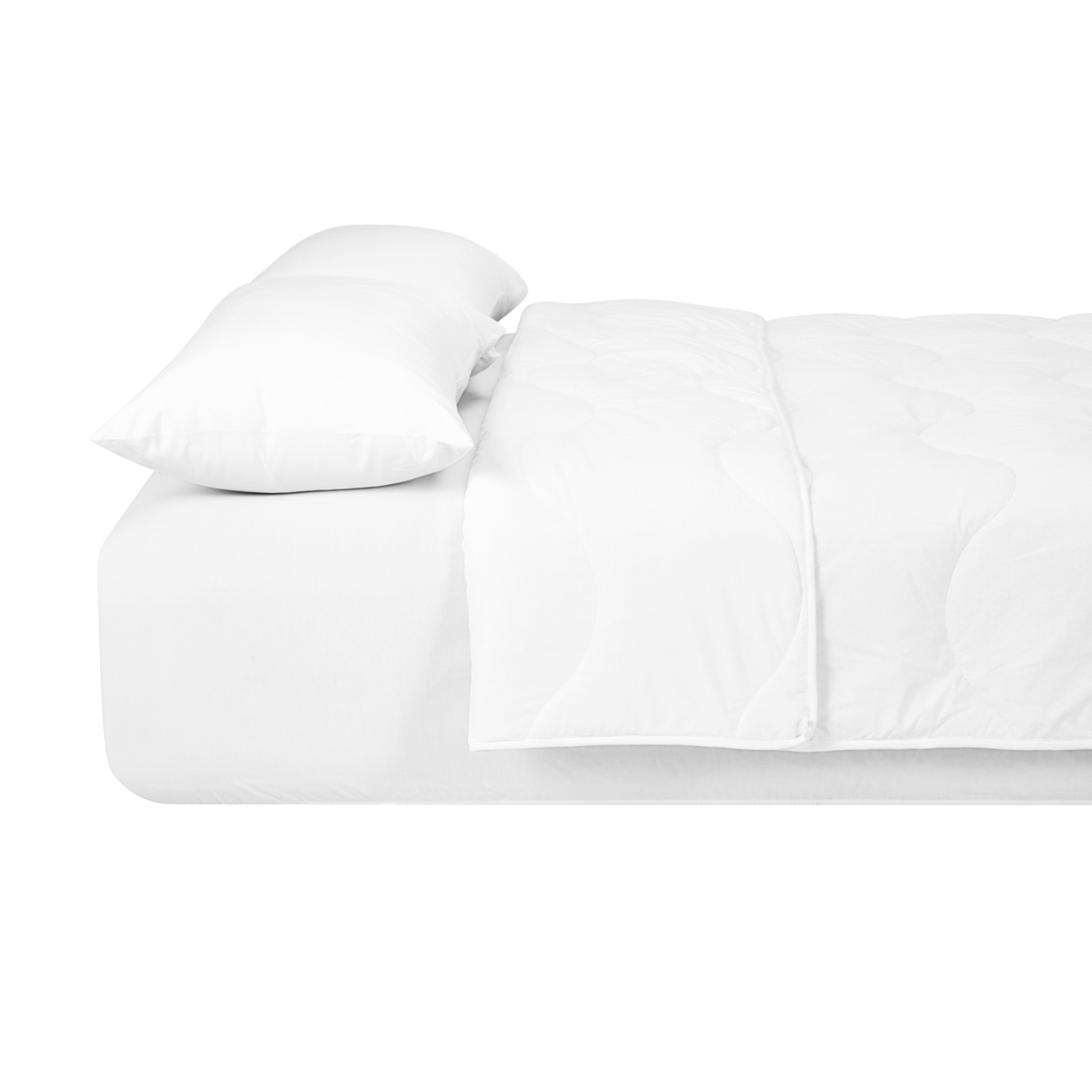 4 Cooling Quilt - Double Bed, White, 4 of 4
