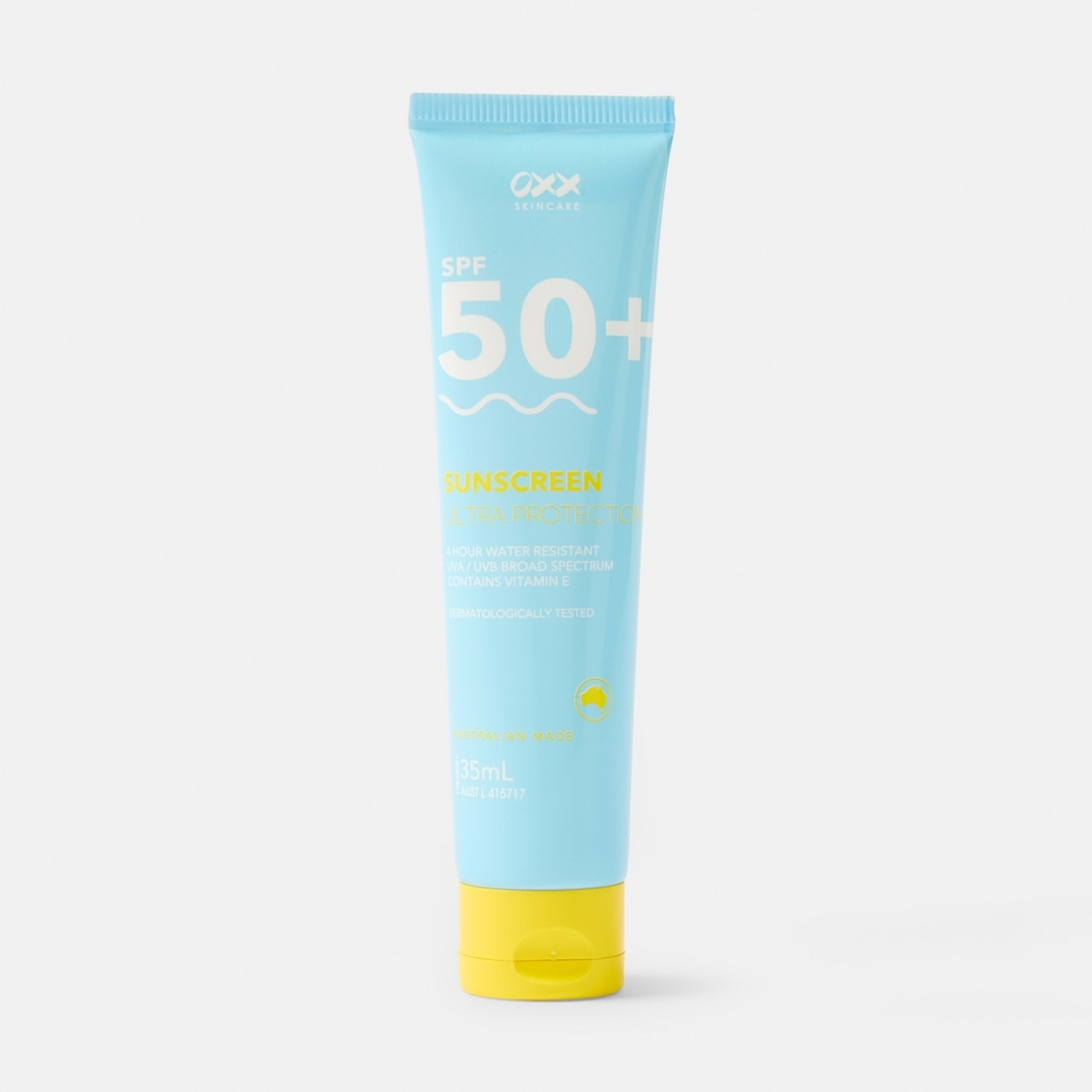 1 OXX Skincare SPF 50+ Ultra Protection Sunscreen 35ml - Vitamin E, 1 of 3