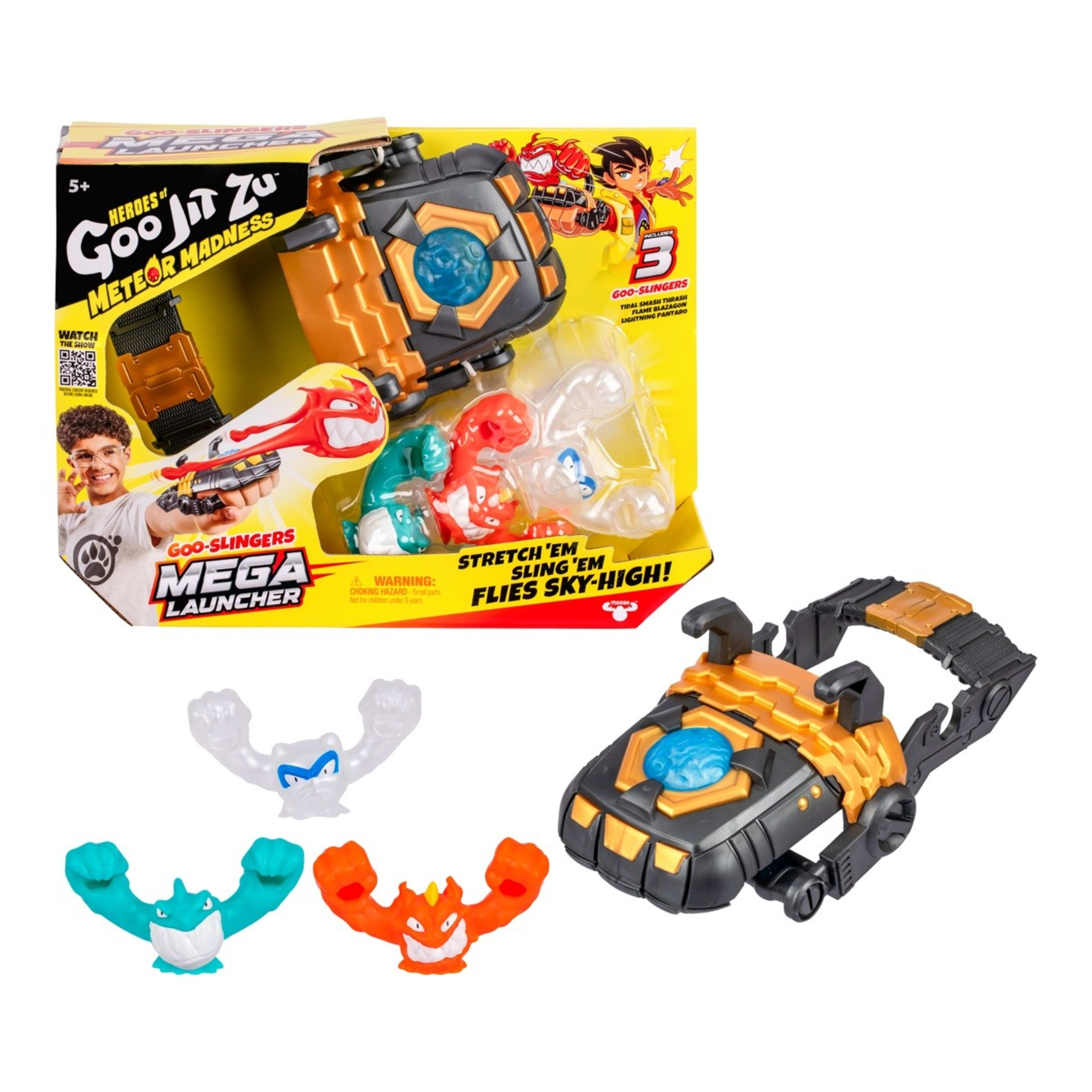 2 Heroes of Goo Jit Zu Meteor Madness Goo Slingers Mega Launcher, 2 of 6