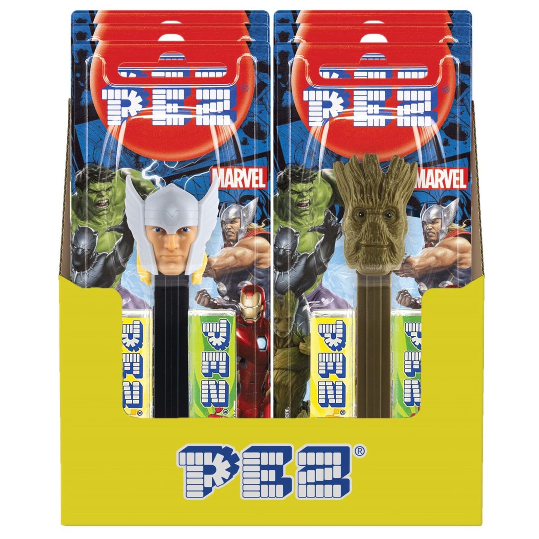 Marvel Pez Dispenser 17g Assorted Kmart