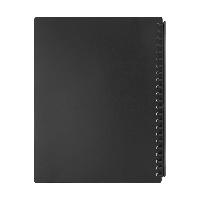 A4 Display Folder Black Kmart