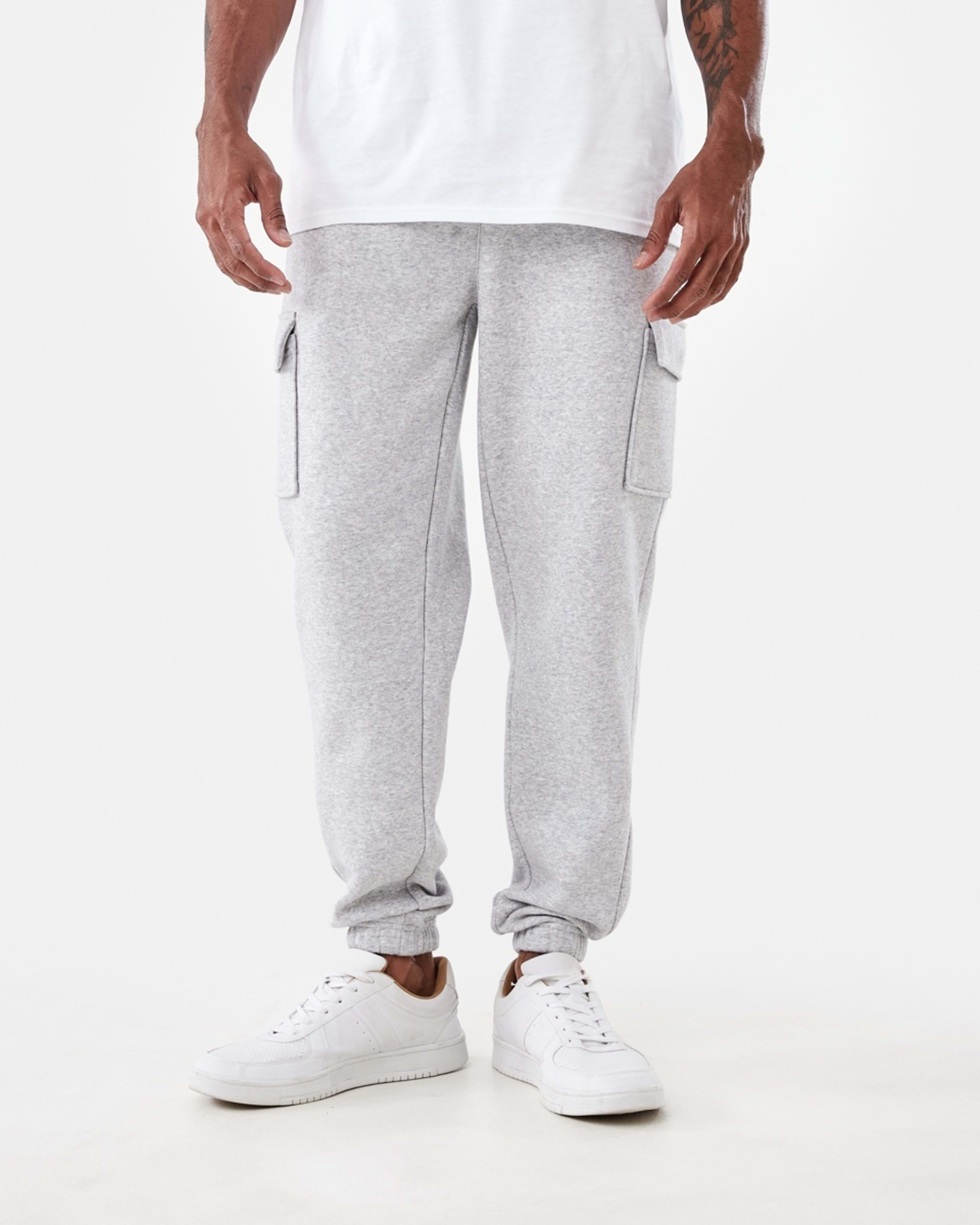 1 Cargo Trackpants Slvr Marle, 1 of 5
