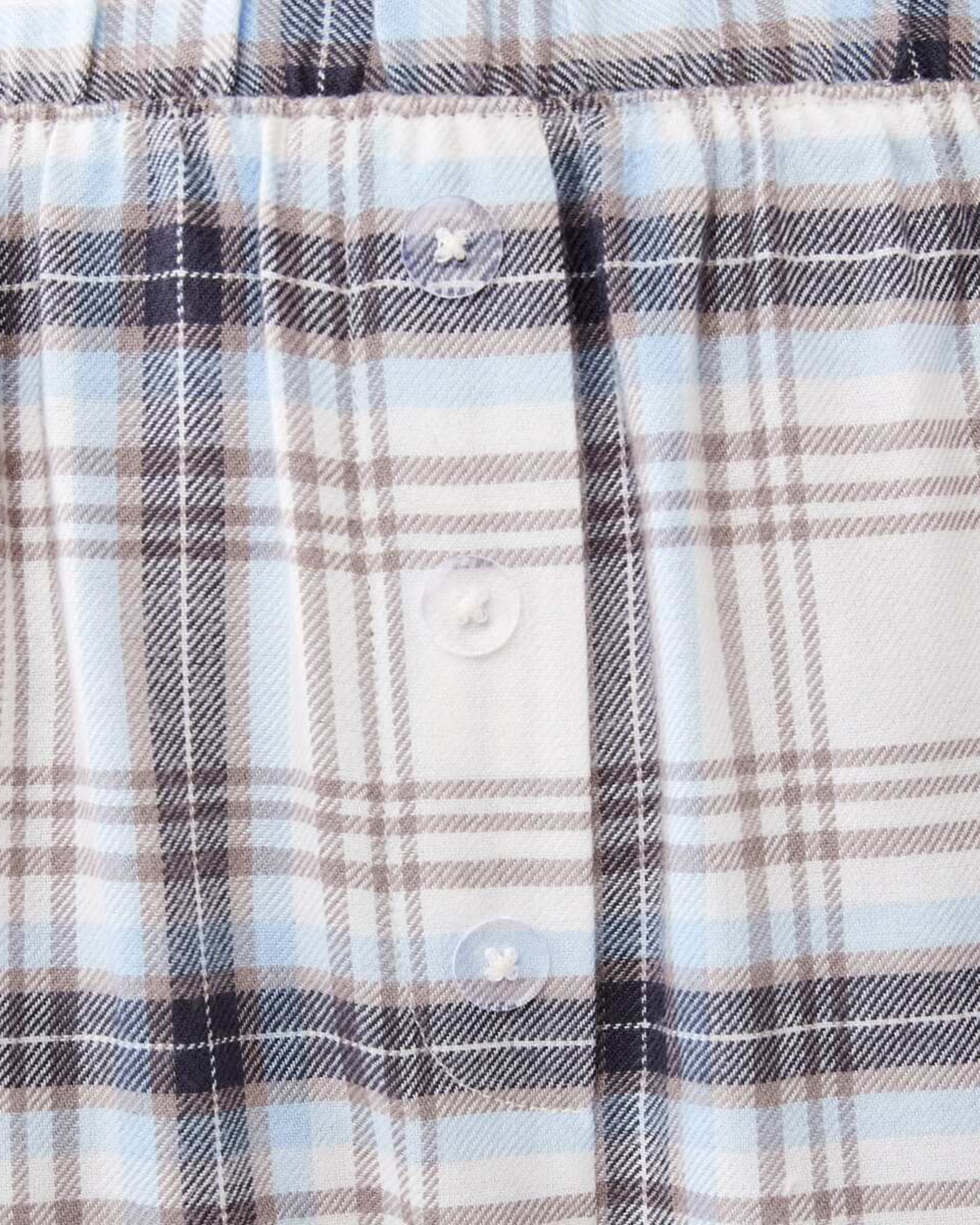 5 Boyfriend Flannel Pants Grey Chk, 5 of 6