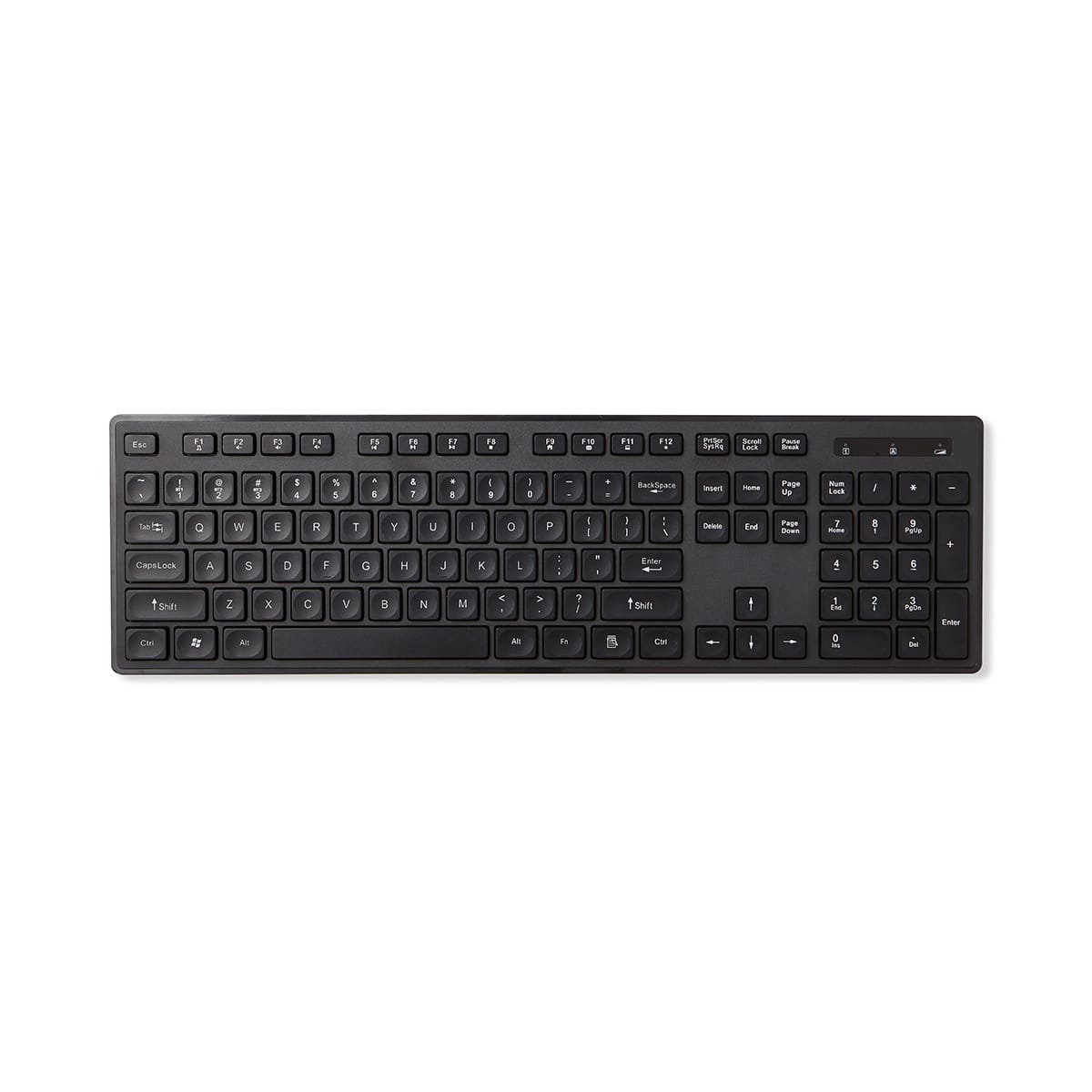 Bluetooth with Number Pad Keyboard Black Kmart