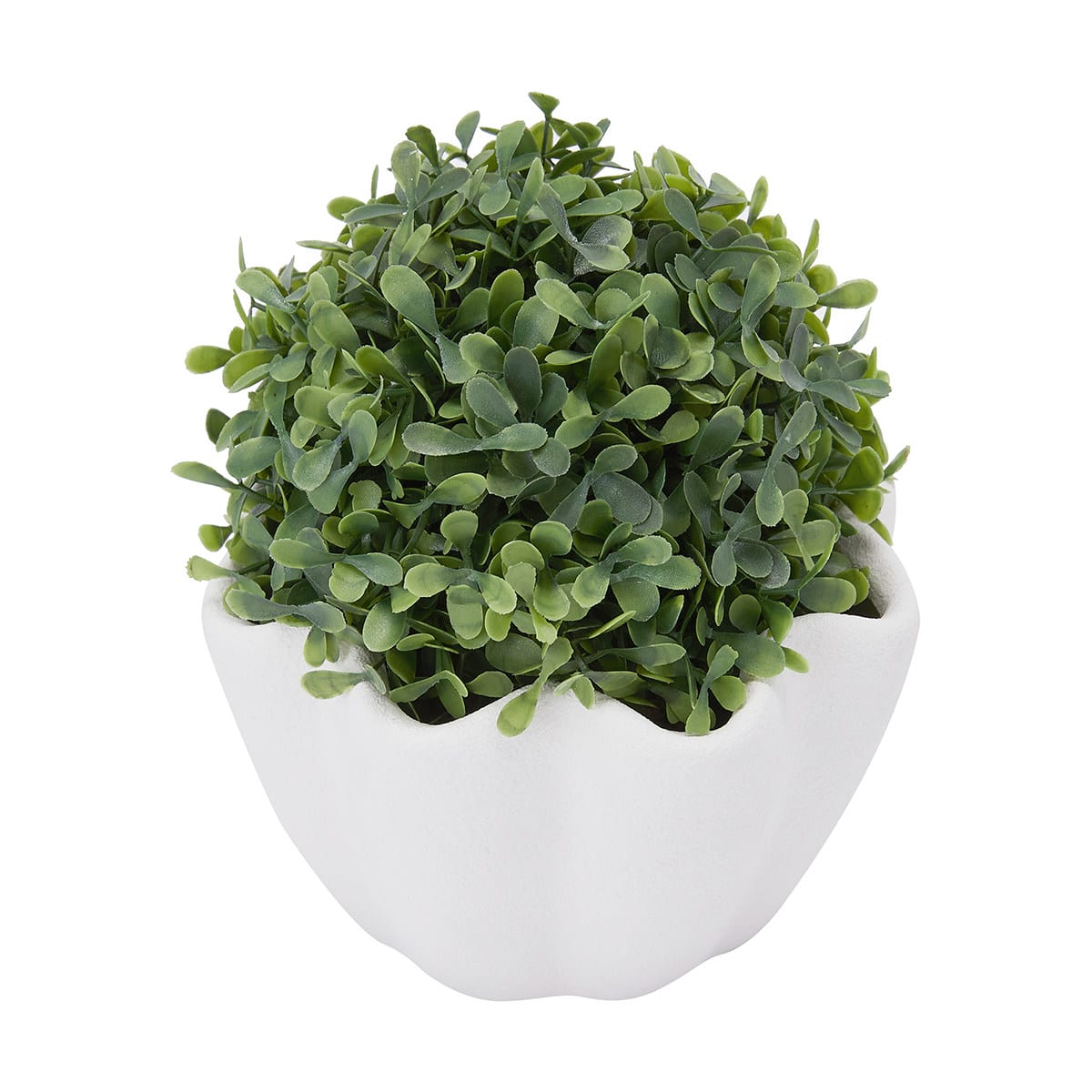 Artificial Topiary in Wave Pot Kmart