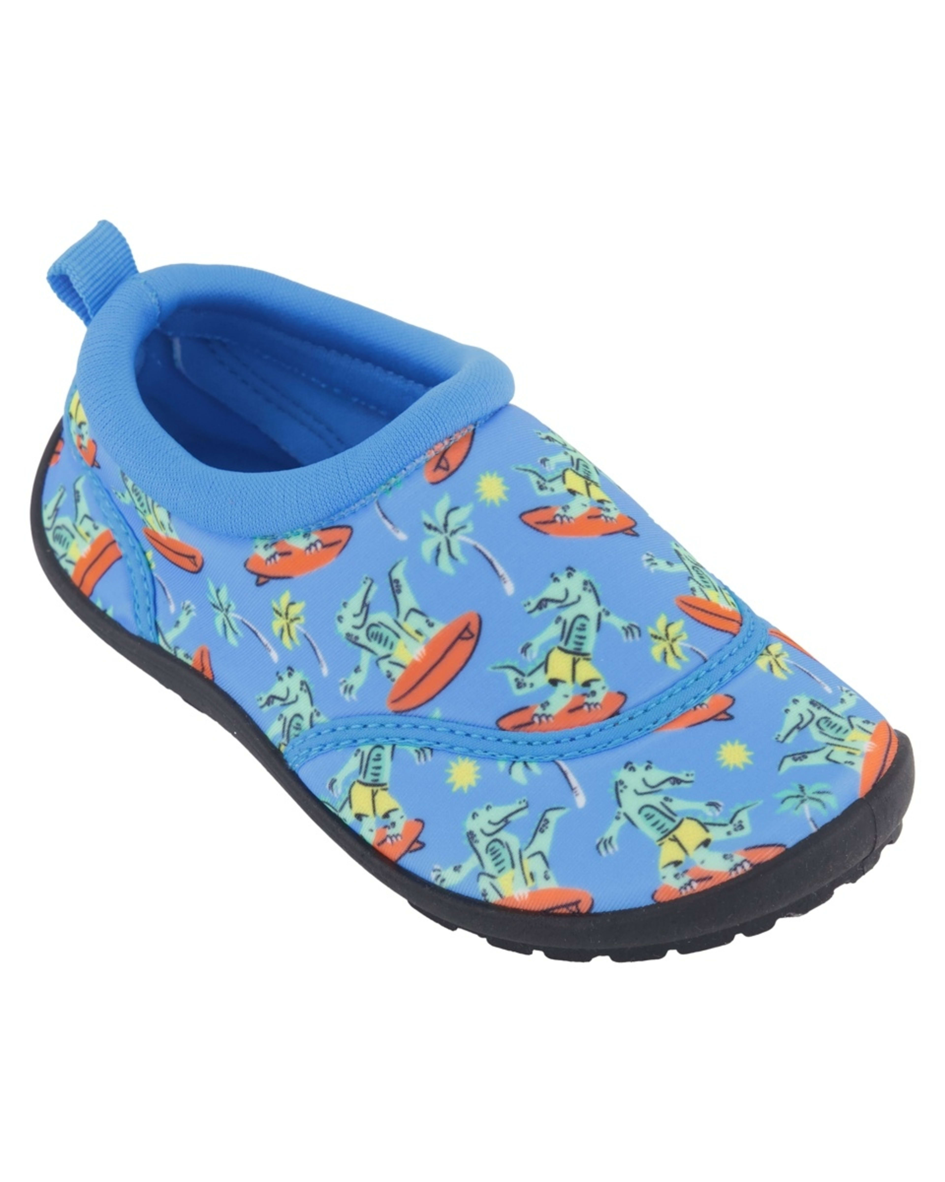 3 Junior Aqua Shoes BLUE SURFING CROC, 3 of 3