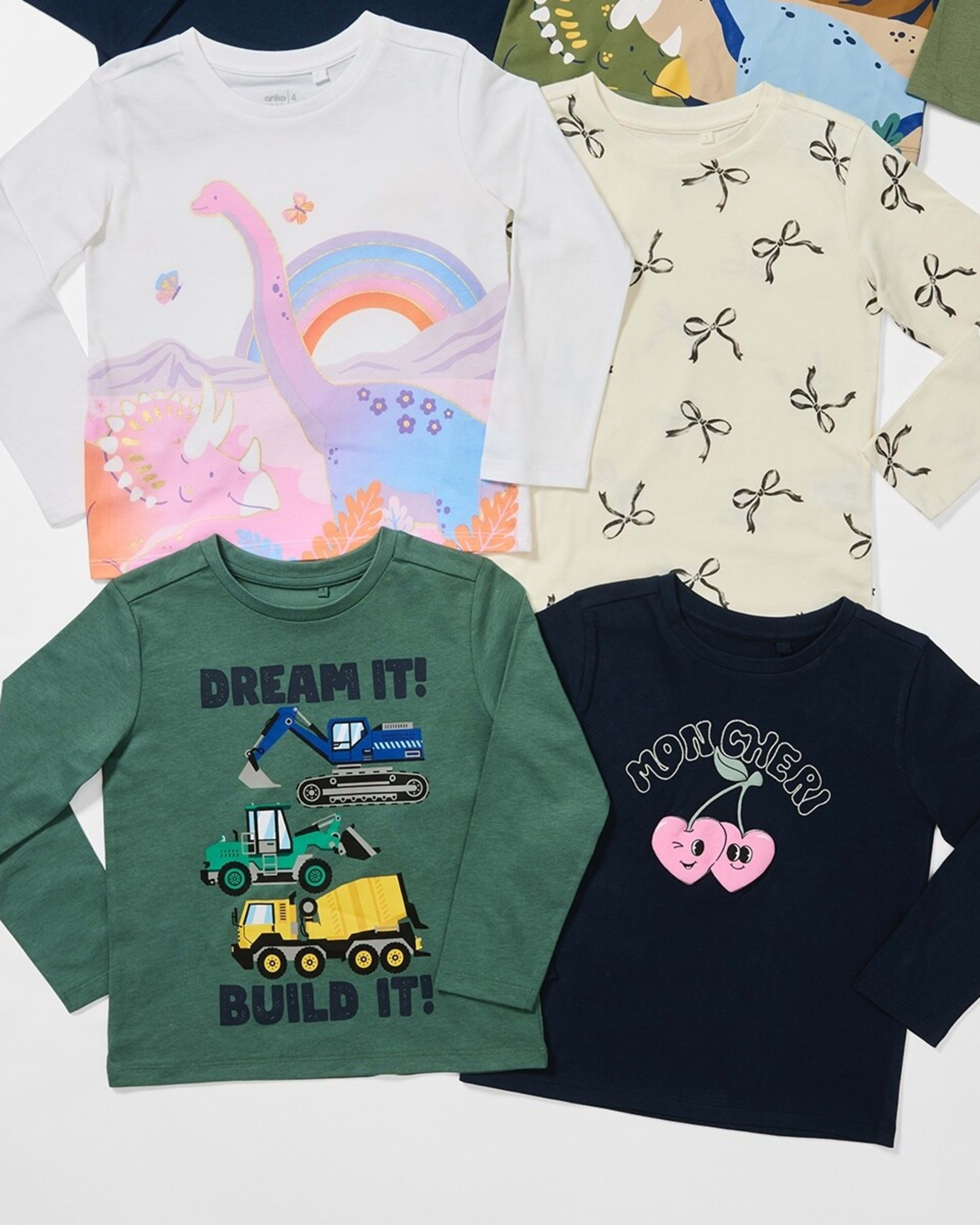 9 Long Sleeve Print T-shirt Gre Dreamd, 9 of 9