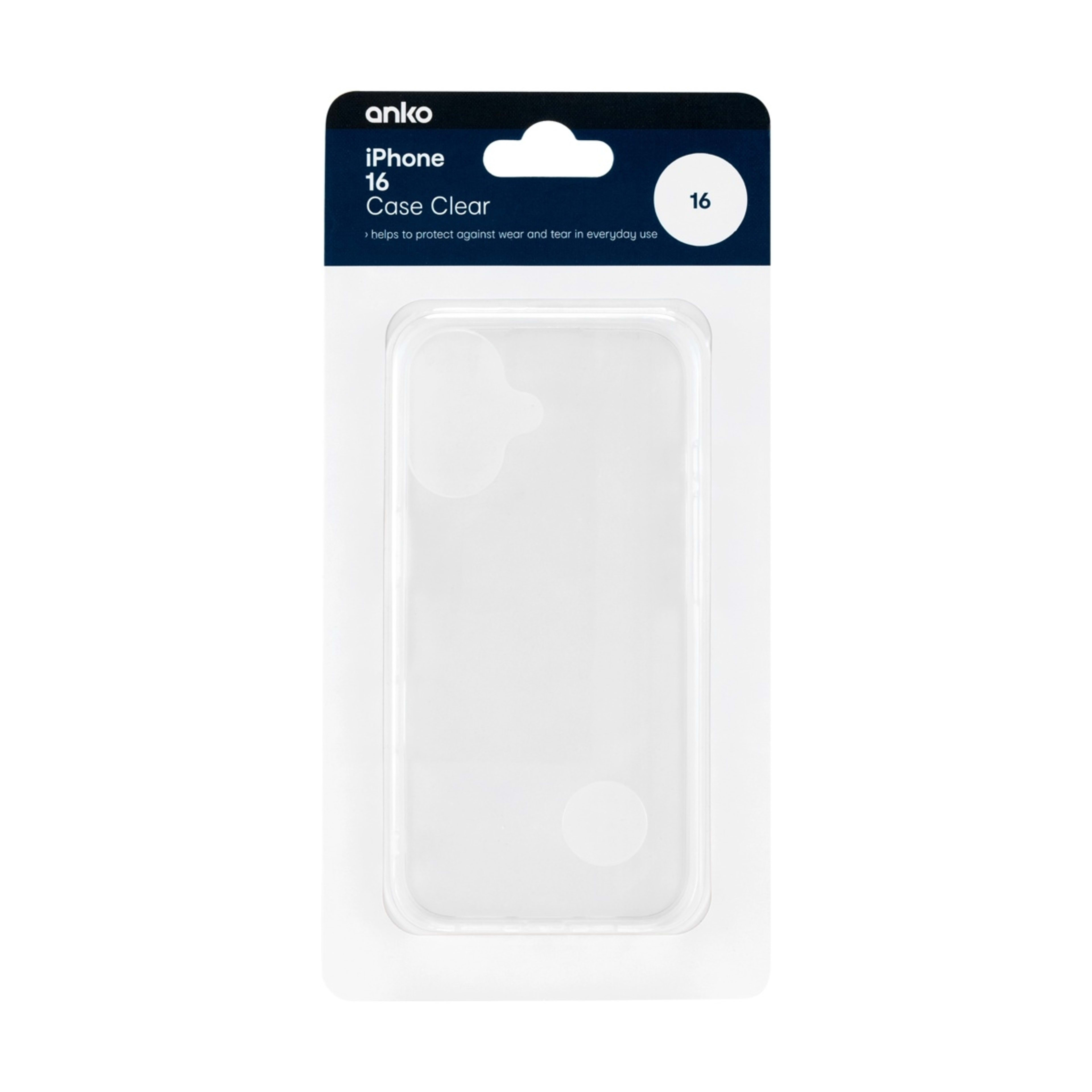 5 iPhone 16 Case - Clear, 5 of 5