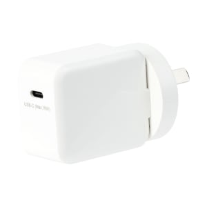 25W USB-C Wall Charger - White