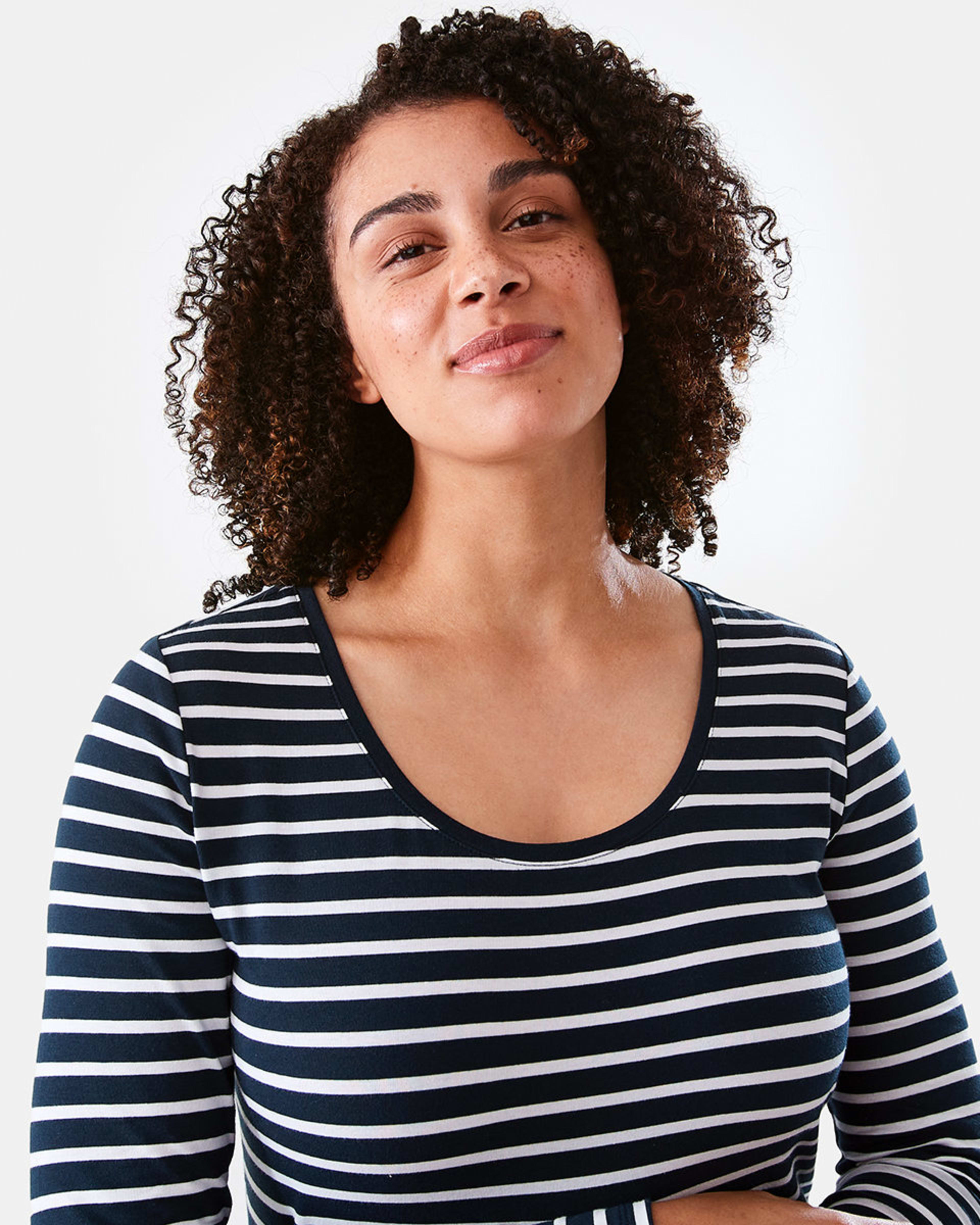 4 Long Sleeve Stretch T-shirt Stripe, 4 of 6