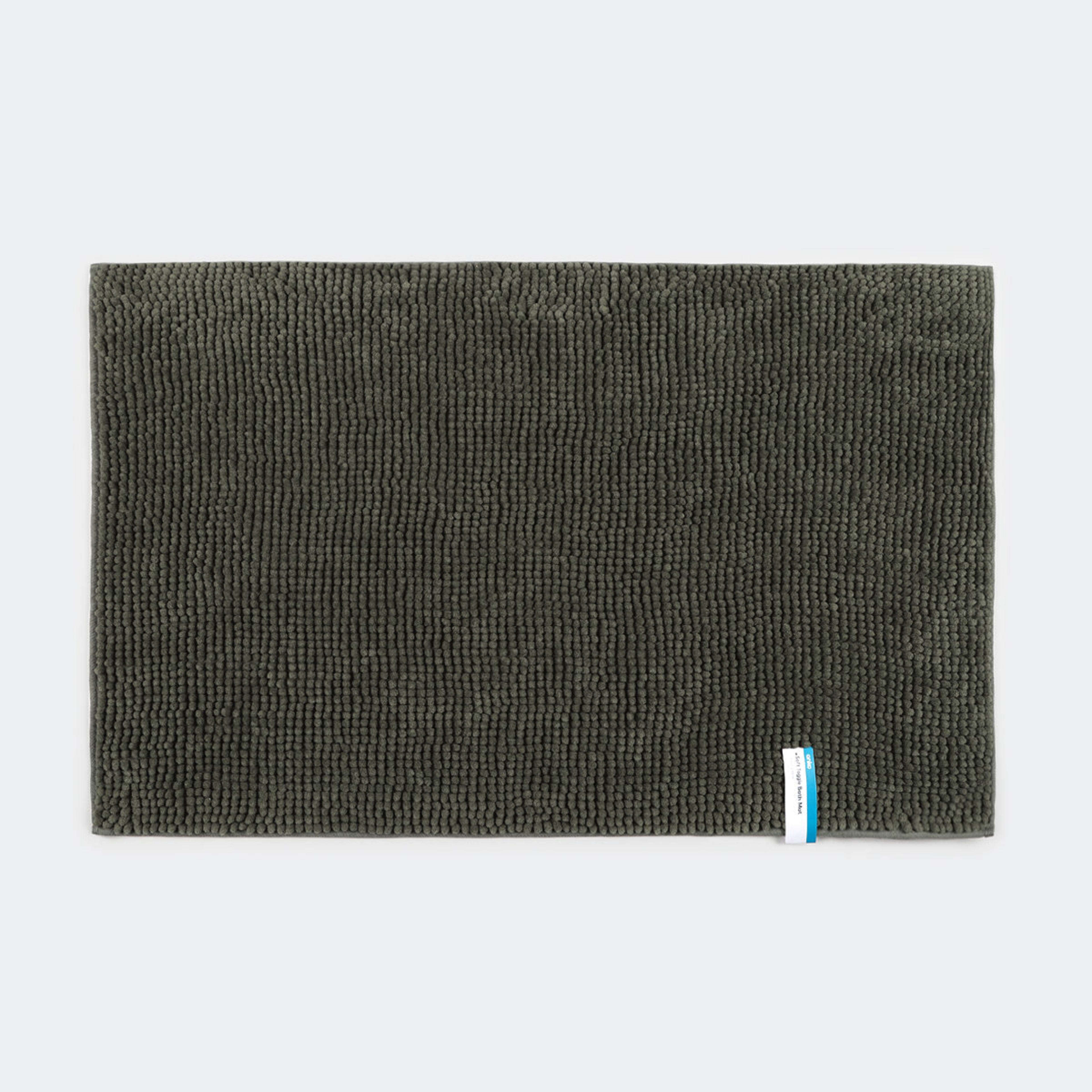 5 Soft Toggle Bath Mat - Olive, 5 of 5