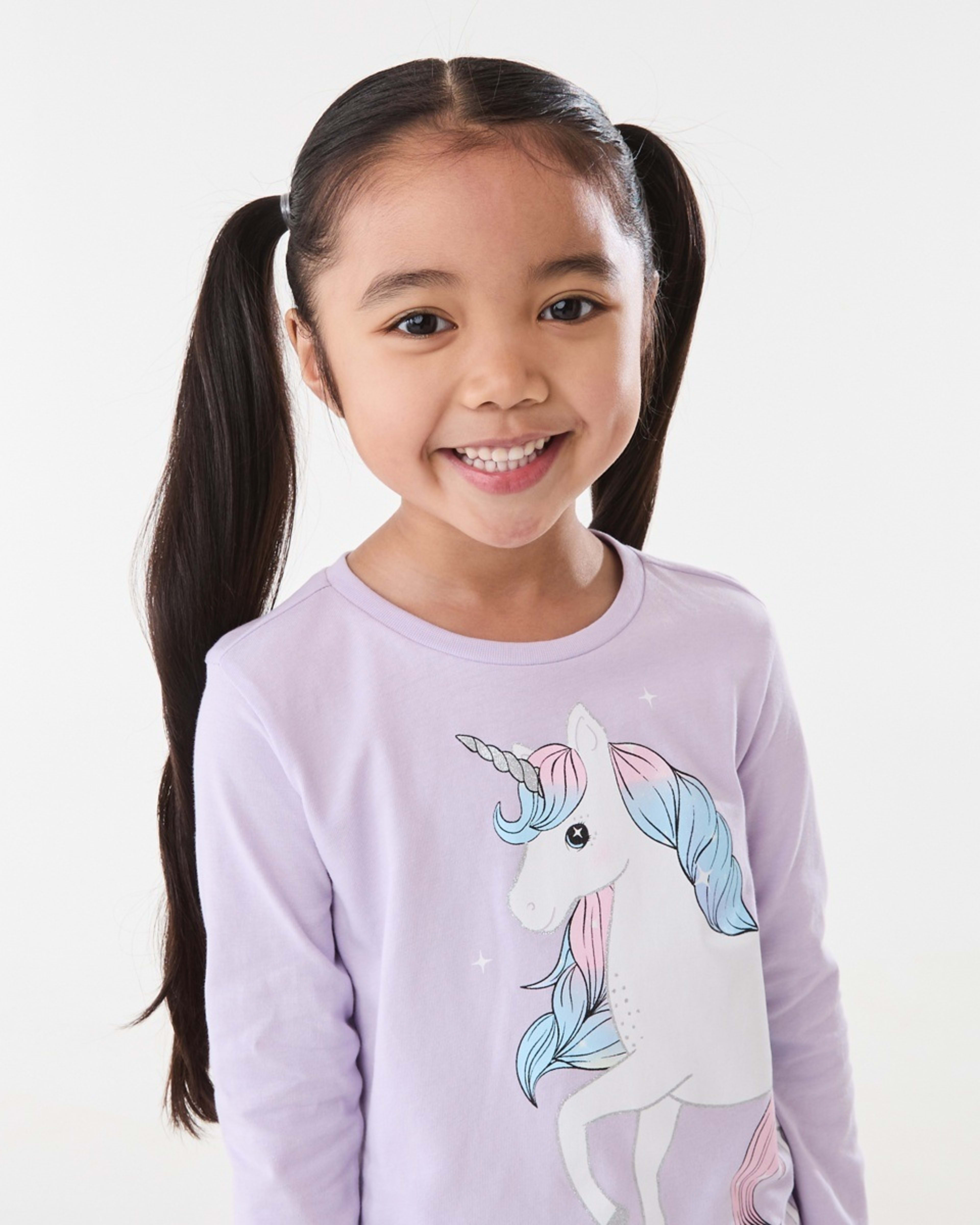 3 Printed T-shirt Unicorn, 3 of 8