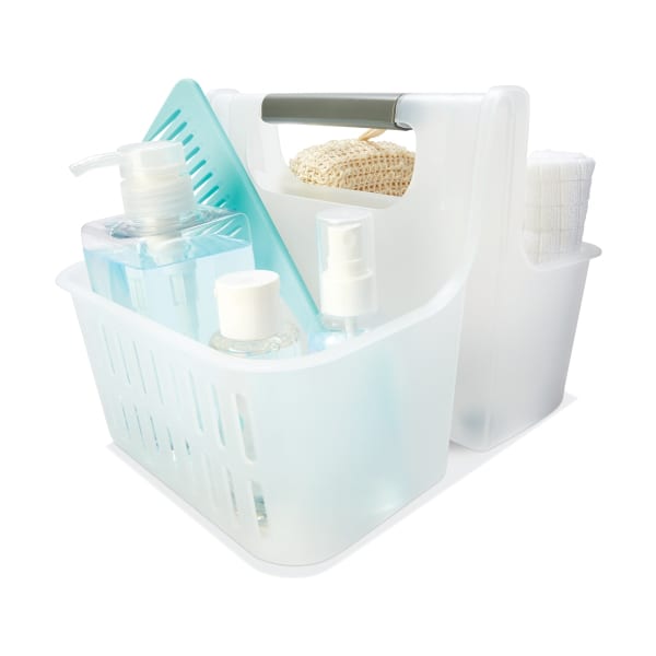 Plastic Tote Shower Caddy