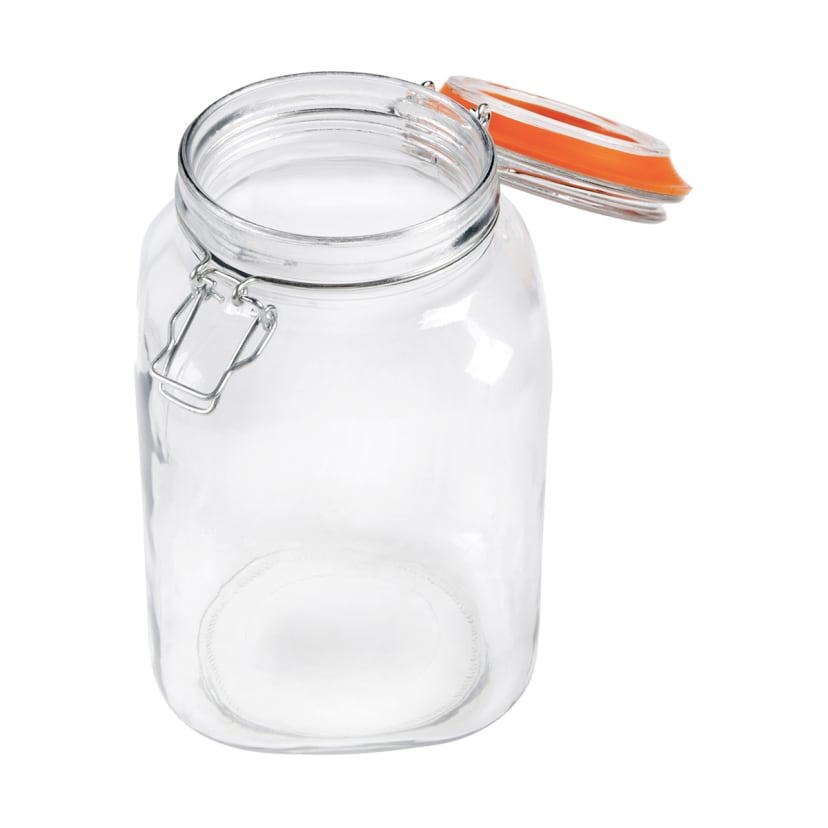 2L Clip Lid Glass Jar Kmart
