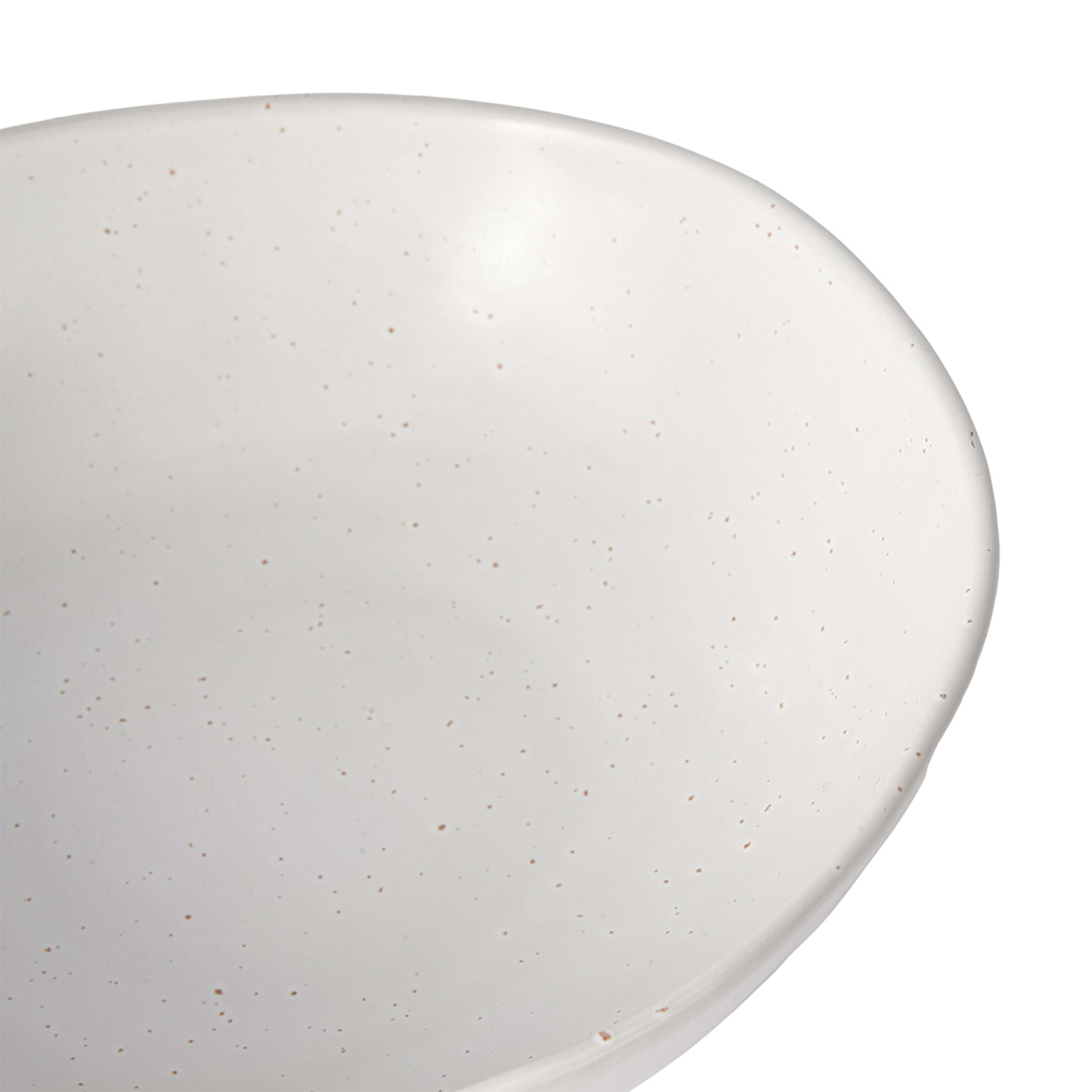 White Bodrum Salad Bowl Kmart