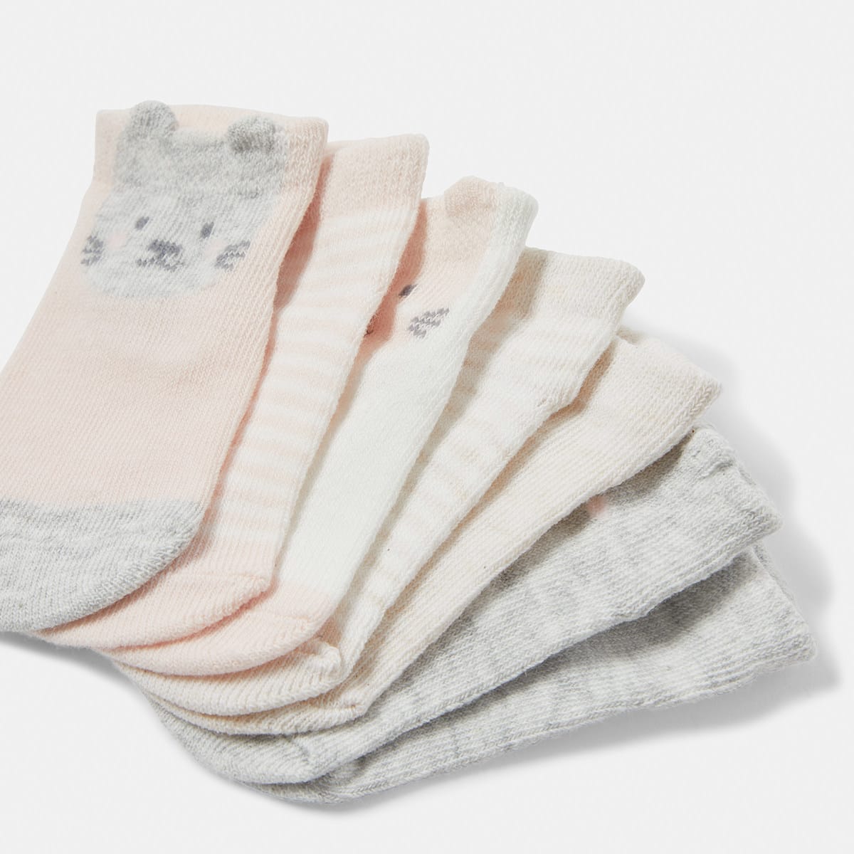 7 Pack Novelty Low Cut Socks Kmart