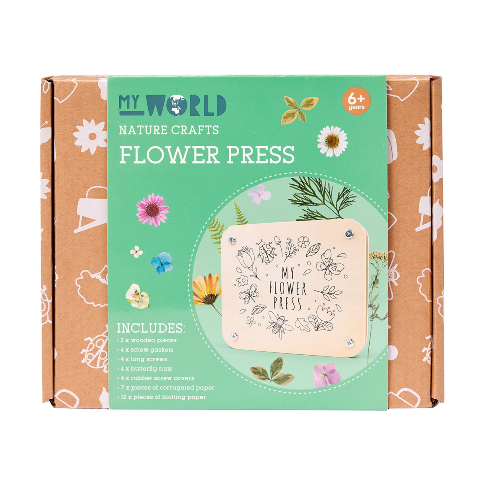 My World Nature Crafts Flower Press Kit Kmart