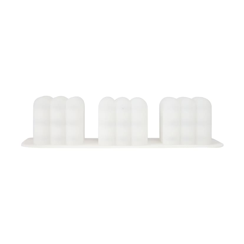 3 Pack Bubble Silicone Candle Moulds Kmart