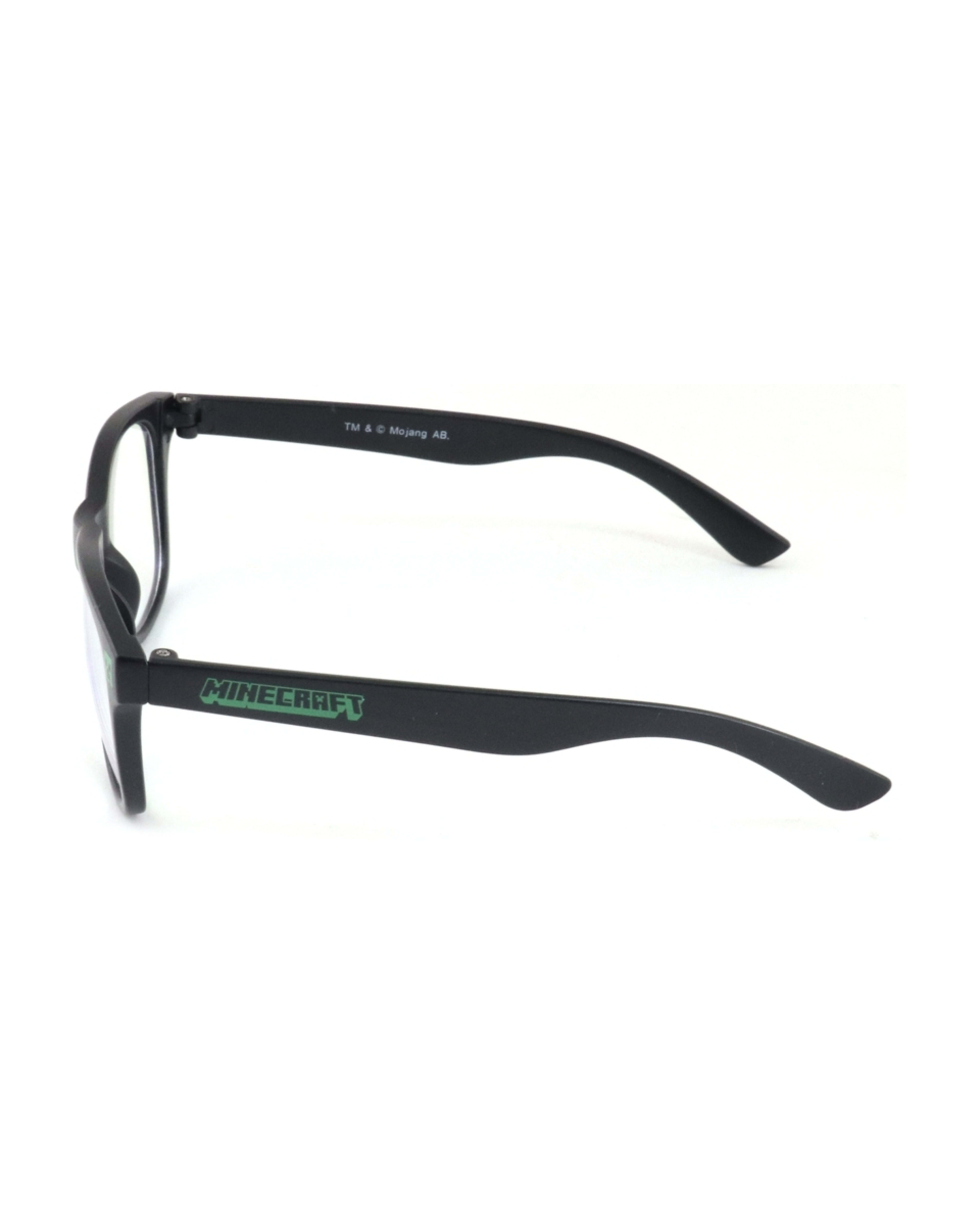 Minecraft License Blue Light Glasses and Case Set Kmart