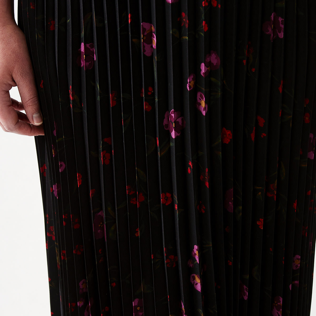 Pleated Midi Skirt Kmart