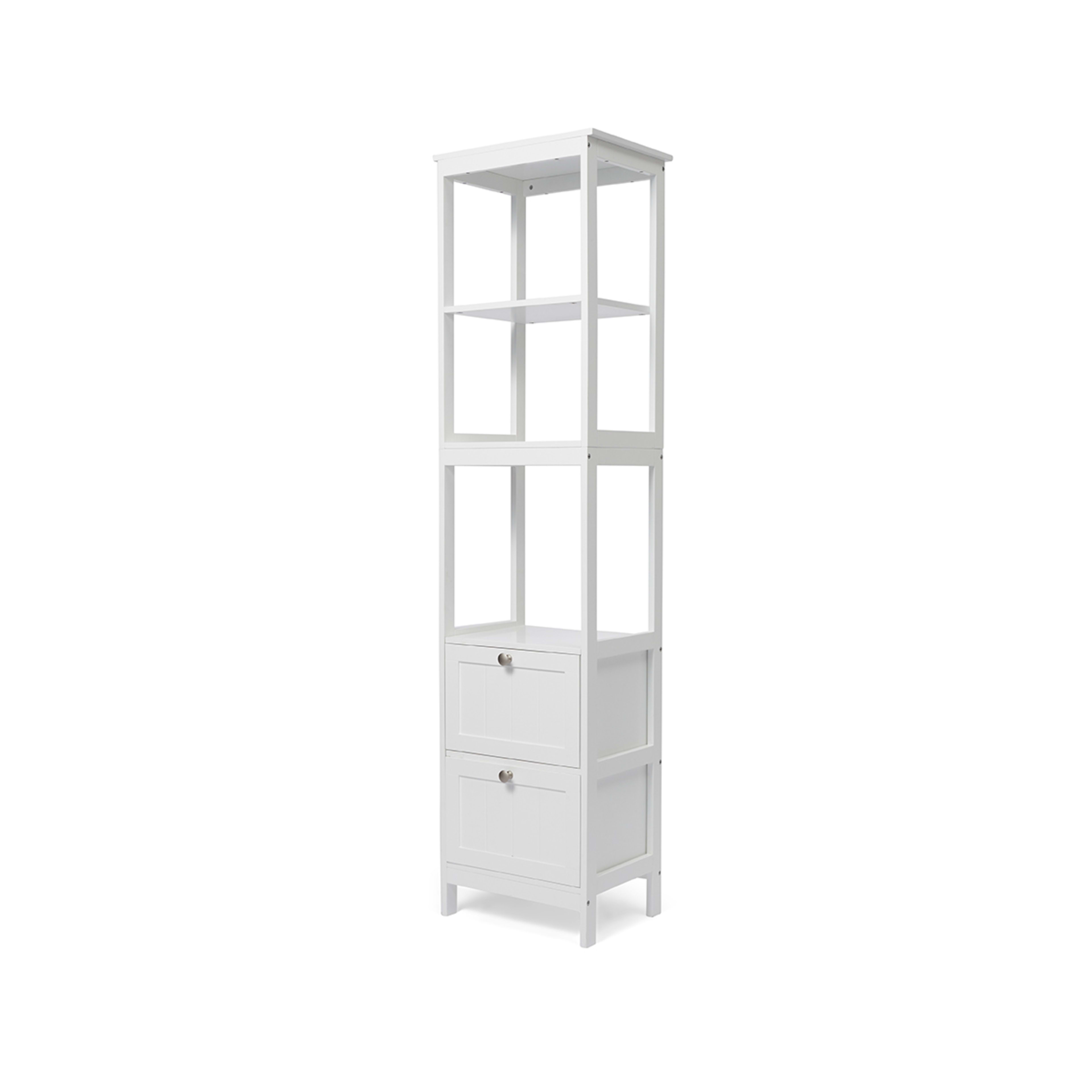 10 Panelled 5 Tier Shelf Unit, 10 of 10
