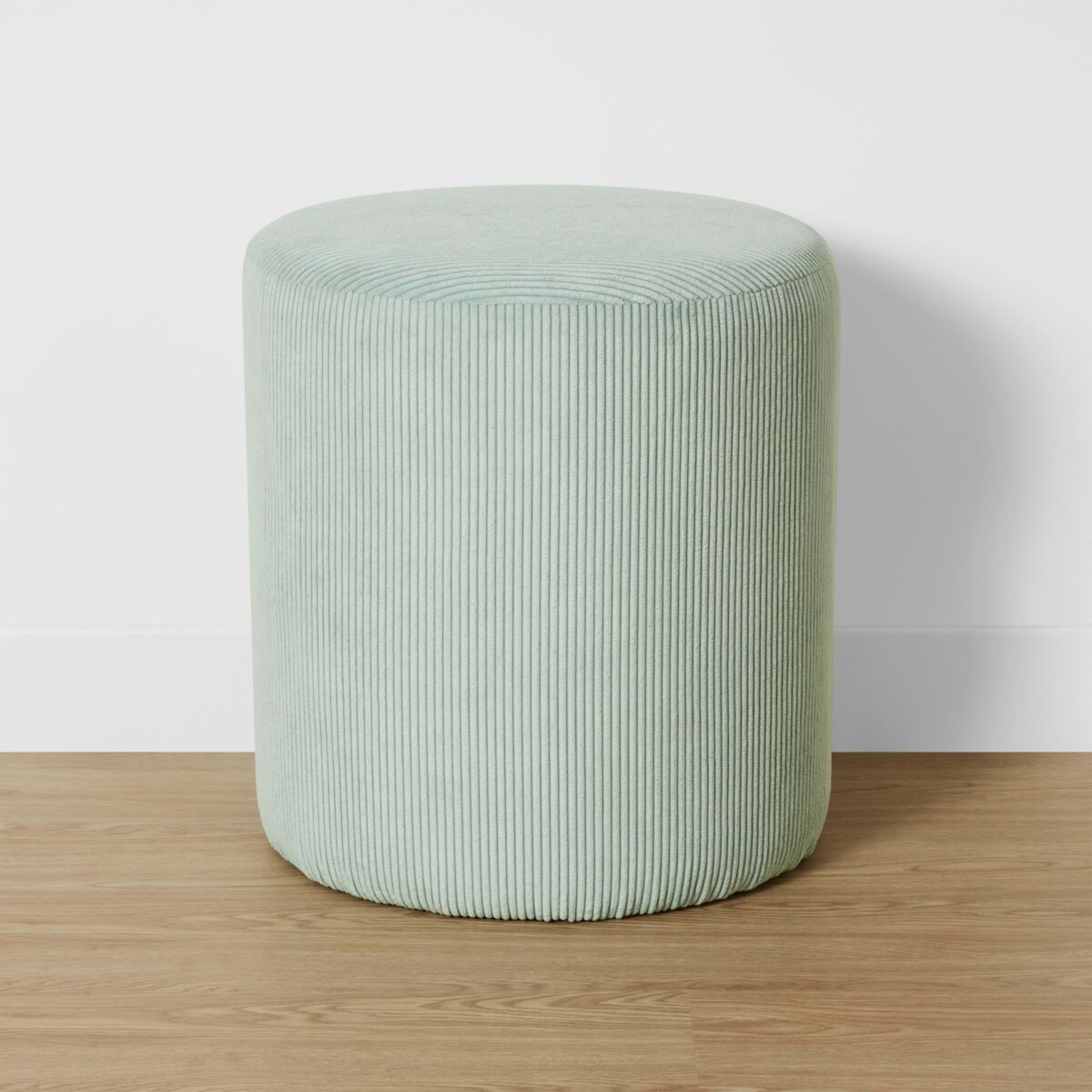 Quinn Ottoman - Sage - Kmart