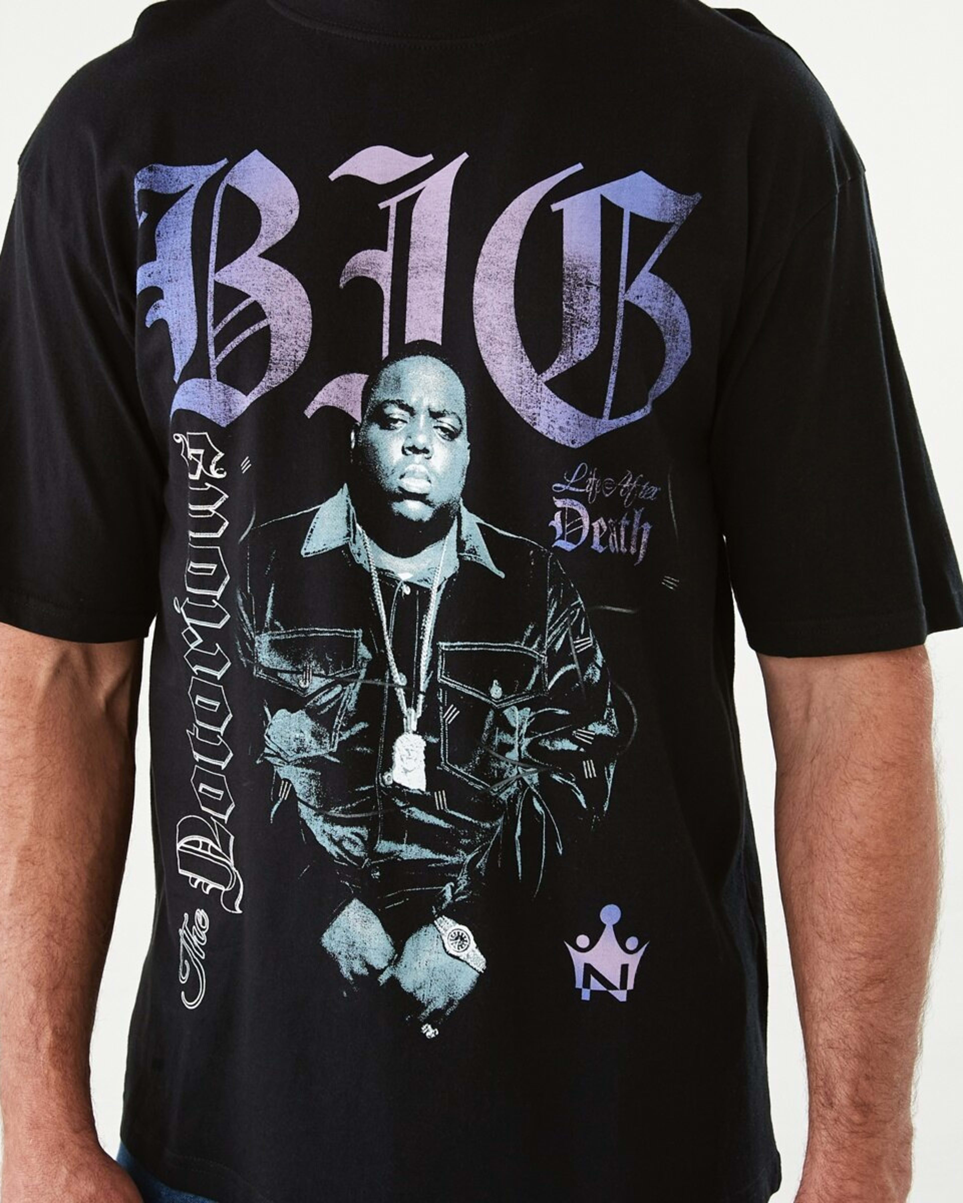 5 Notorious B.I.G. License T-shirt Black, 5 of 5