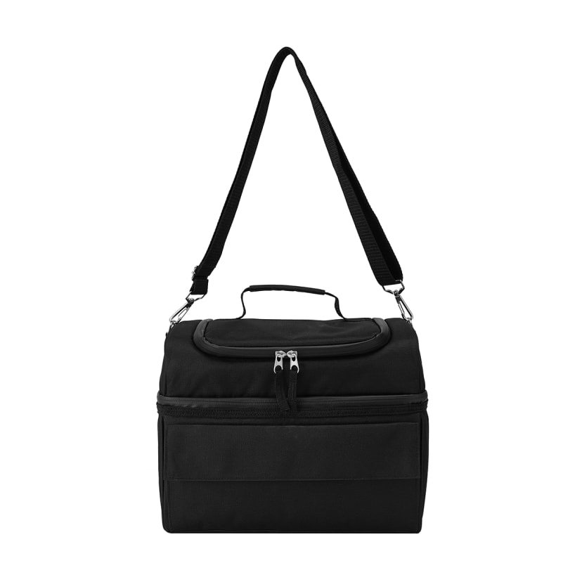 Black Insulated Large Lunch Bag - Kmart