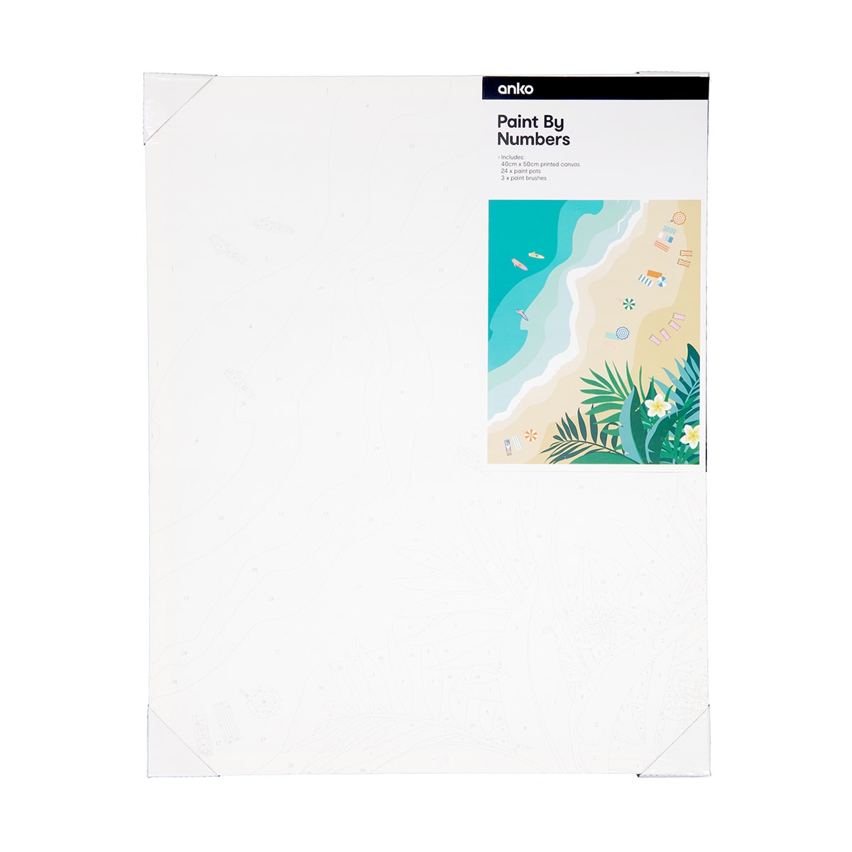 Paint By Numbers Coastal Kmart