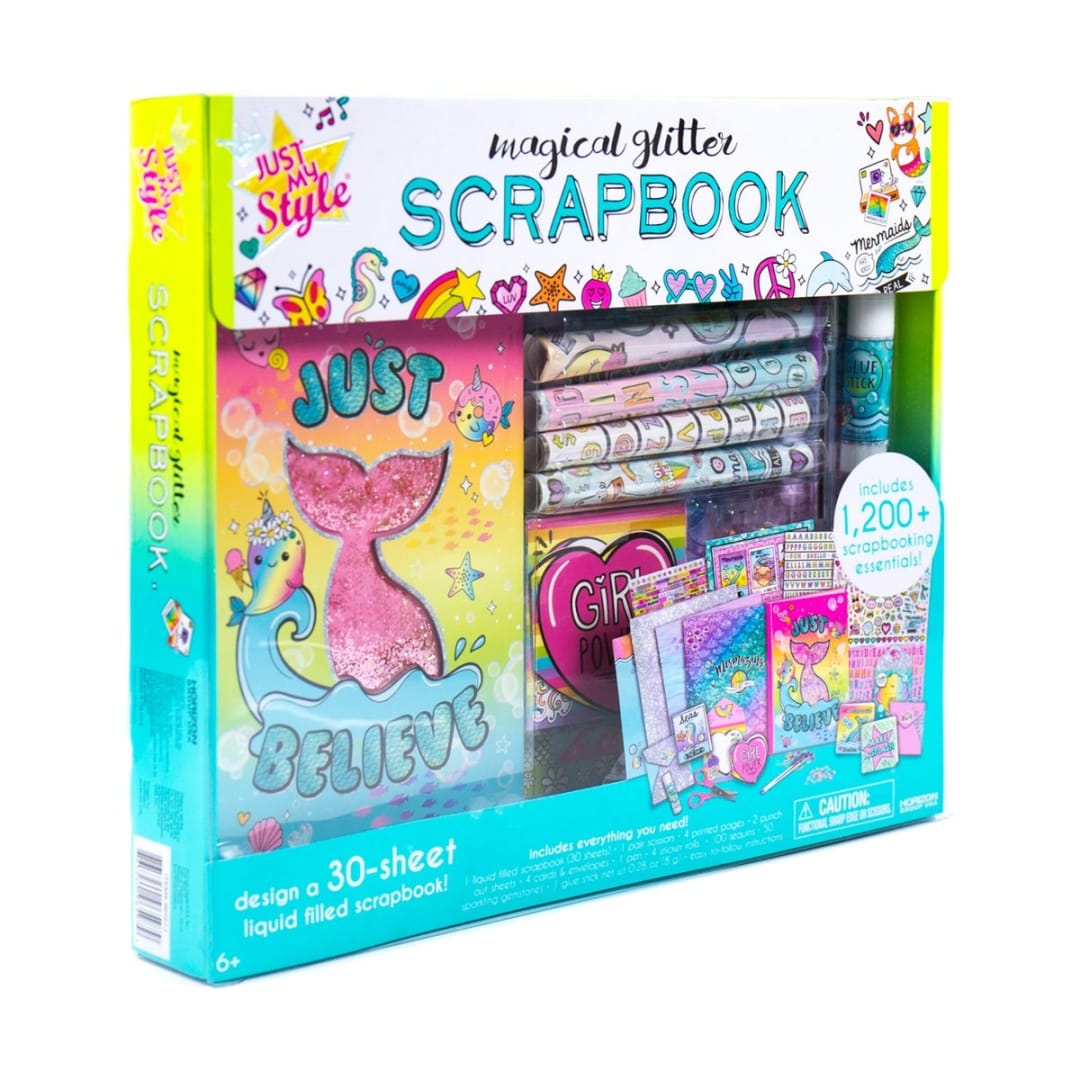 Just My Style Magical Glitter Scrapbook Kit Kmart